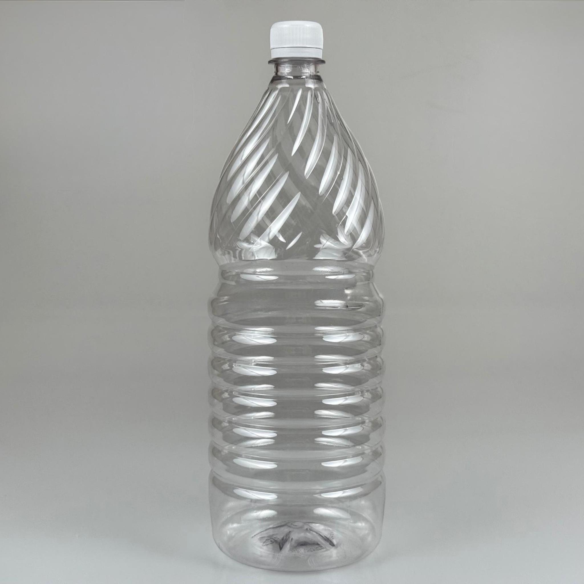 2000 CC KALIN PET ŞİŞE - BEYAZ KİLİTLİ KAPAKLI - 2 LT PET ŞİŞE
