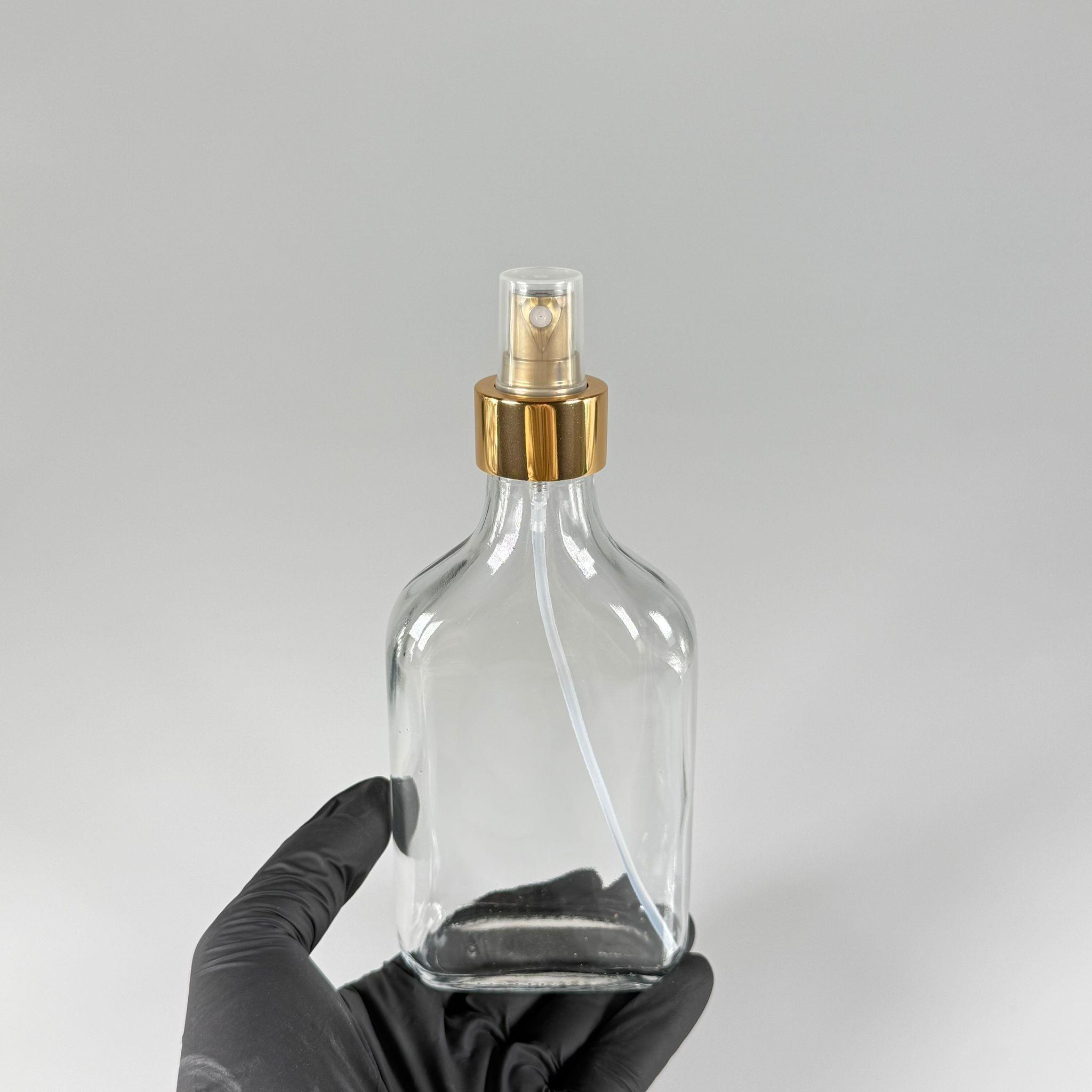 200 CC YASSI GOLD SPREYLİ CAM ŞİŞE - 200 ML LÜKS SPREY ŞİŞE