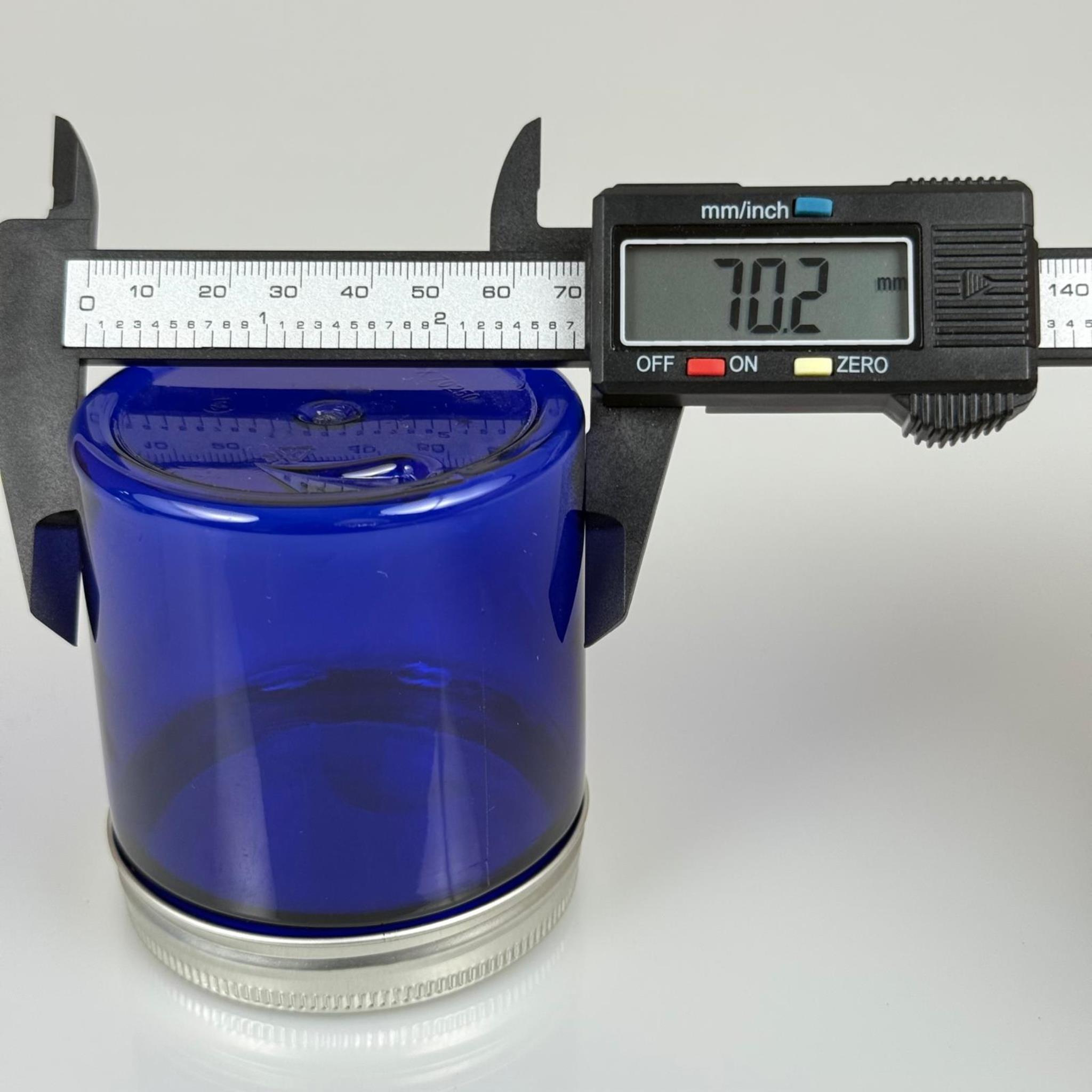 250 ML SERT PET KAVANOZ + GÜMÜŞ METAL KAPAK + İÇ TIPA - 250 CC KALIN MAVİ PLASTİK KAVANOZ GÜMÜŞ METAL KAPAKLI İÇ TIPALI TAKIM - KREM KAVANOZLARI