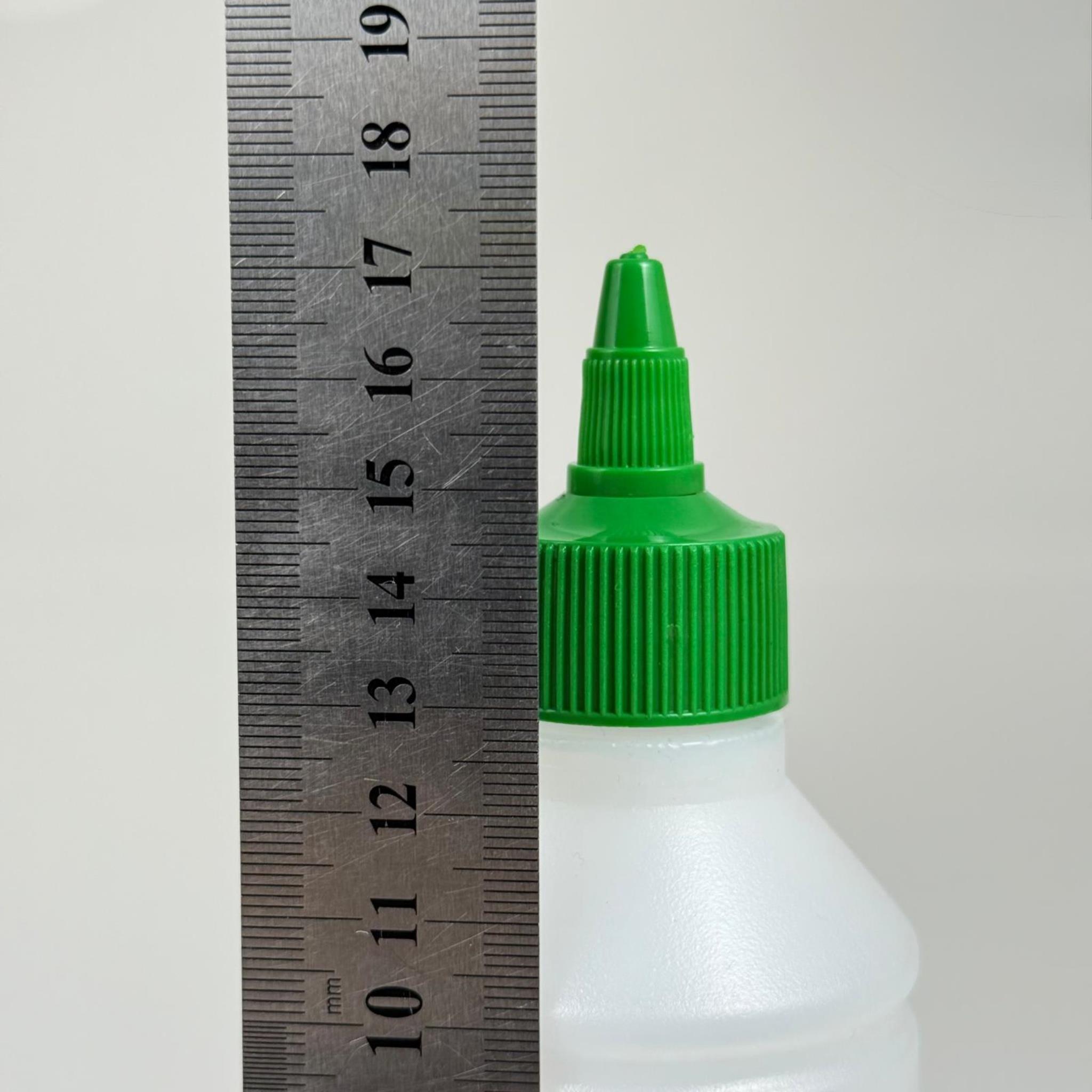ZEYTİNYAĞI, SOS, ACI SOS, SİRKE, SRIRACHA VB BOŞ ŞİŞELERİ - YEŞİL SİVRİ TWİST AKITICI KAPAK + 250 ML NATÜREL POLİETİLEN PLASTİK ŞİŞE TAKIM