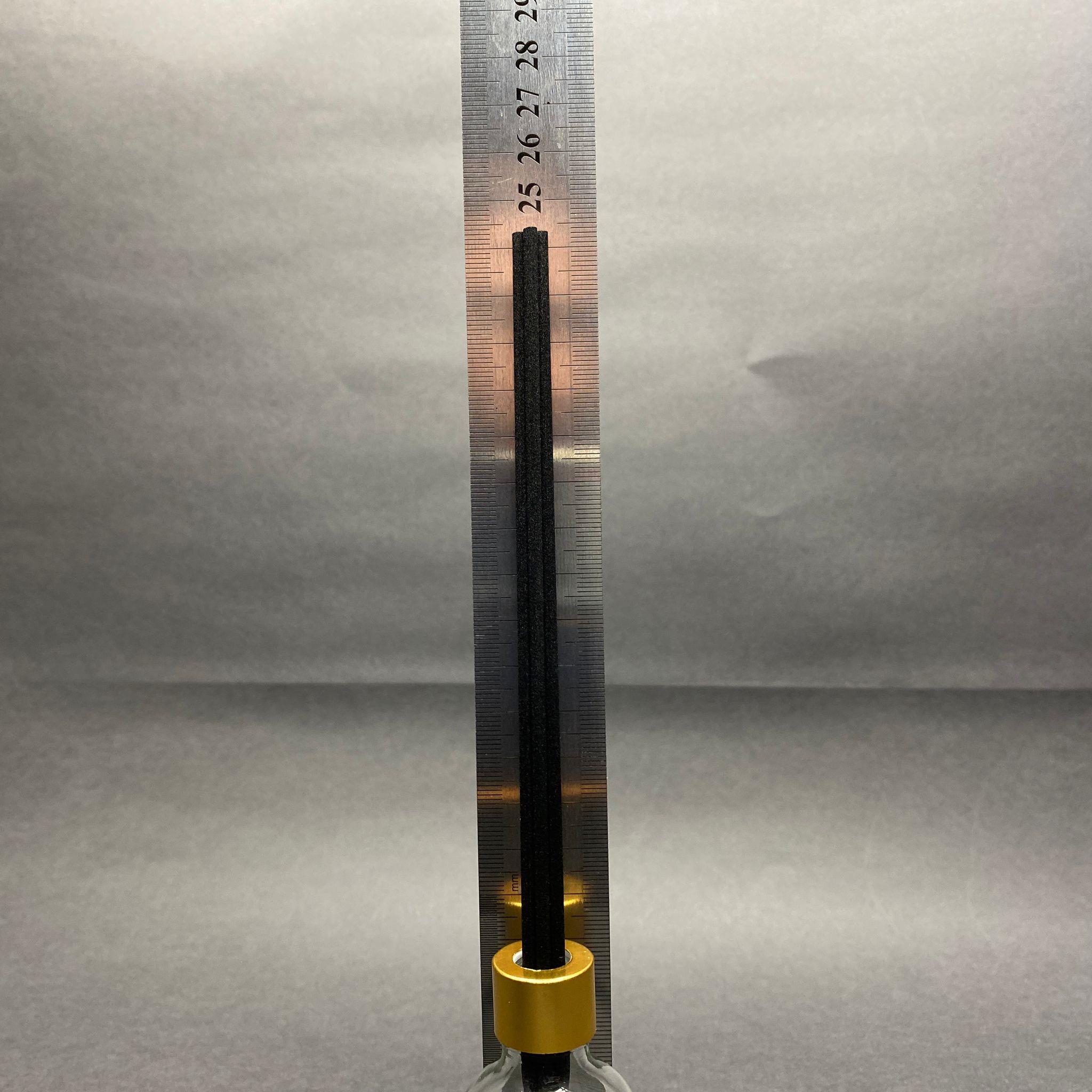 50 CC CAM BAMBU ODA KOKUSU ŞİŞESİ - 50 ML ÇUBUKLU BAMBU ODA KOKUSU ŞİŞESİ - DİFÜZÖR ŞİŞE- CAM ŞİŞE + GOLD METAL KAPAK + PLASTİK TIPA + 3 ADET FİBER SİYAH BAMBU ÇUBUK
