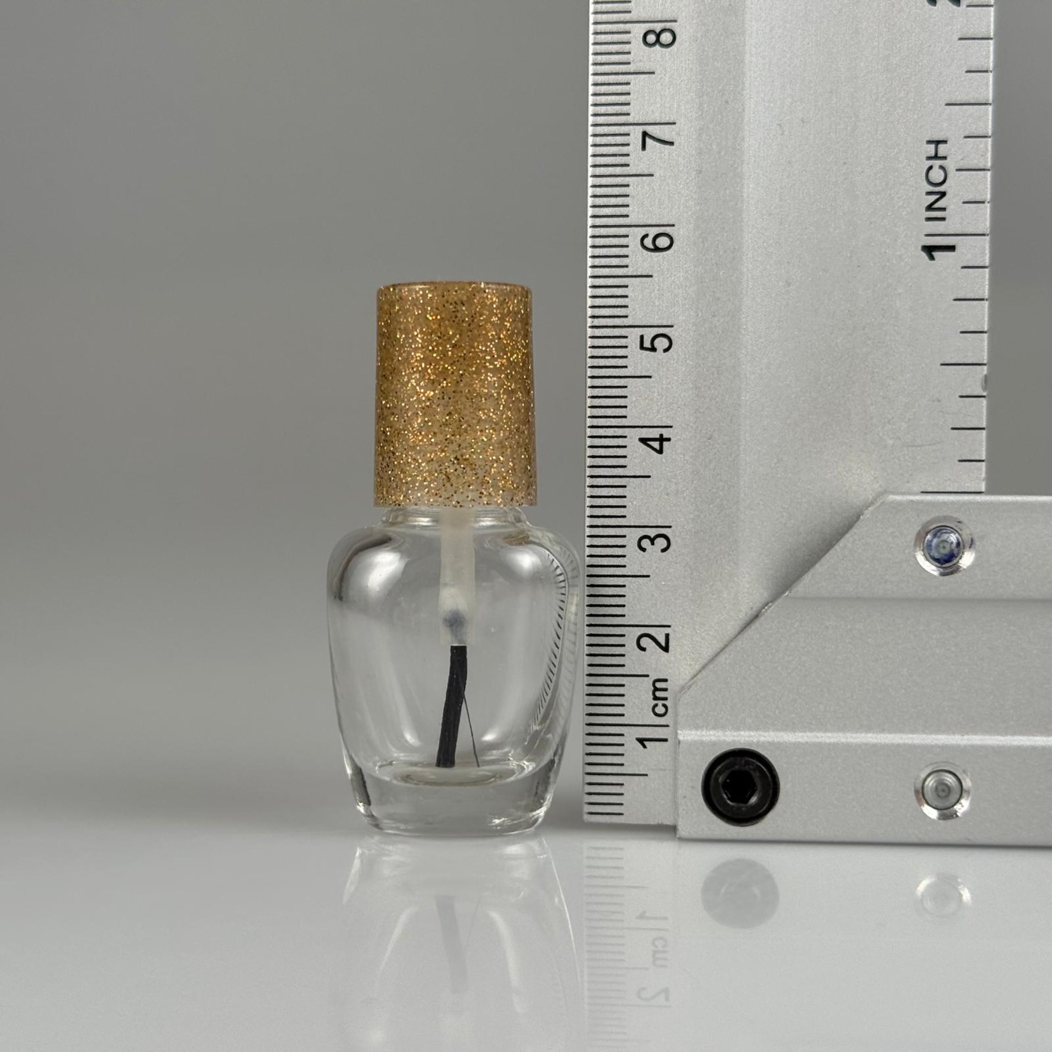 6 CC FIRÇALI CAM ŞİŞE - ŞEFFAF - 6 ML GOLD KAPAKLI FIRÇALI CAM ŞİŞE - CAM OJE ŞİŞESİ FIRÇALI BEYAZ KAPAKLI TAKIM - BOŞ OJE ŞİŞESİ, FIRÇALI ŞİŞE, OTOMOTİV VE MOBİLYA İÇİN RÖTÜŞ BOYA ŞİŞESİ VB. ÇOK AMAÇLI FIRÇALI ŞİŞE