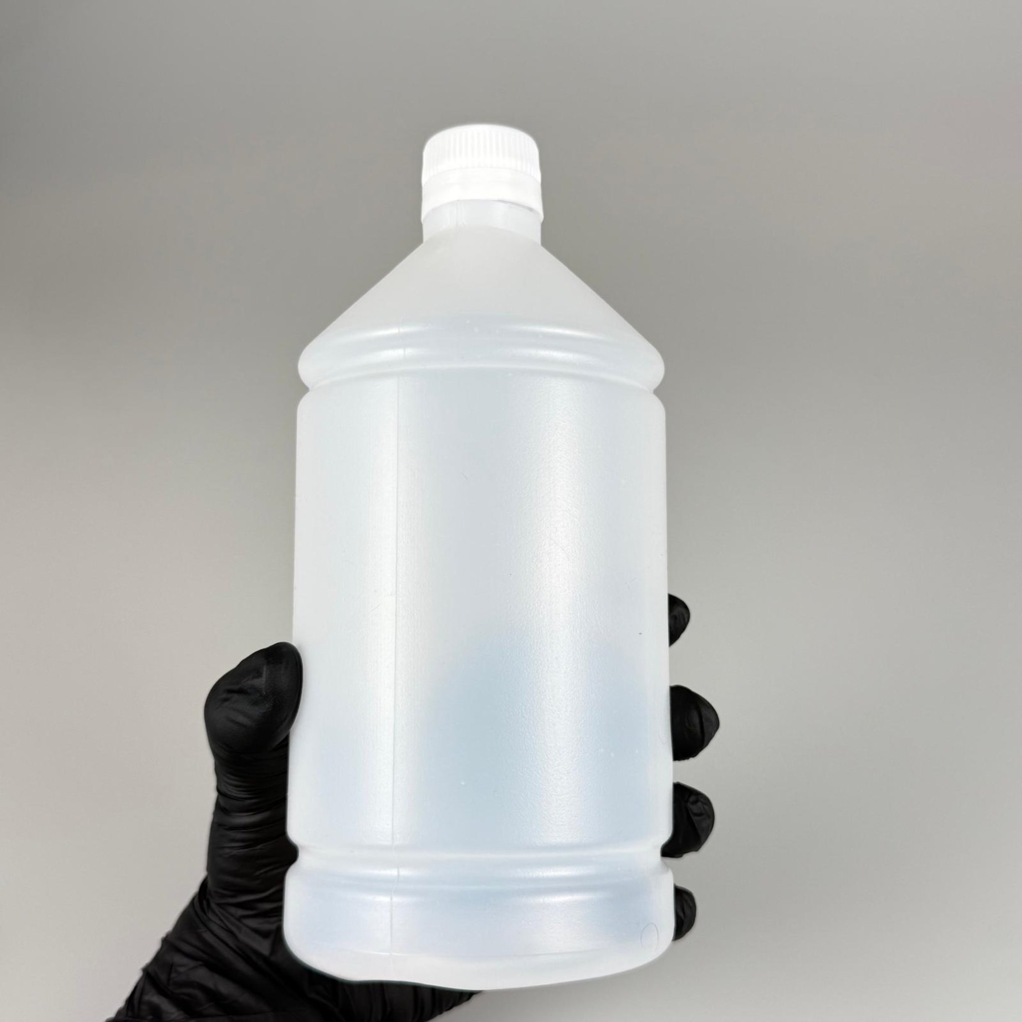 1000 CC TİNER ŞİŞESİ - BEYAZ KİLİTLİ KAPAKLI - 1000 ML KİMYASALA DAYANIKLI PLASTİK ŞİŞE - 1 LT POLİETİLEN ŞİŞE