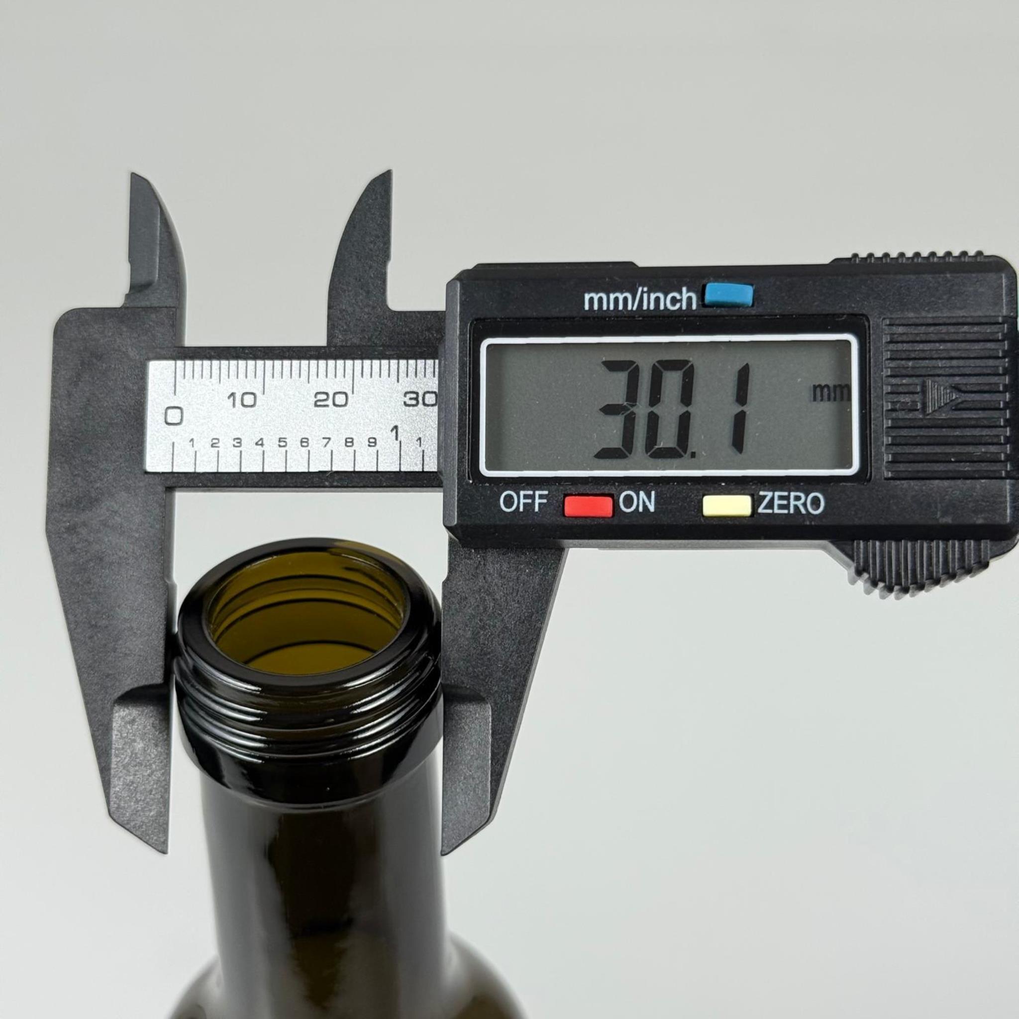 250 CC YEŞİL CESENA MODEL DORİCA CAM ŞİŞE KAPAKSIZ (31 AĞIZ) - 250 ML CESENA ŞİŞE - YEŞİL