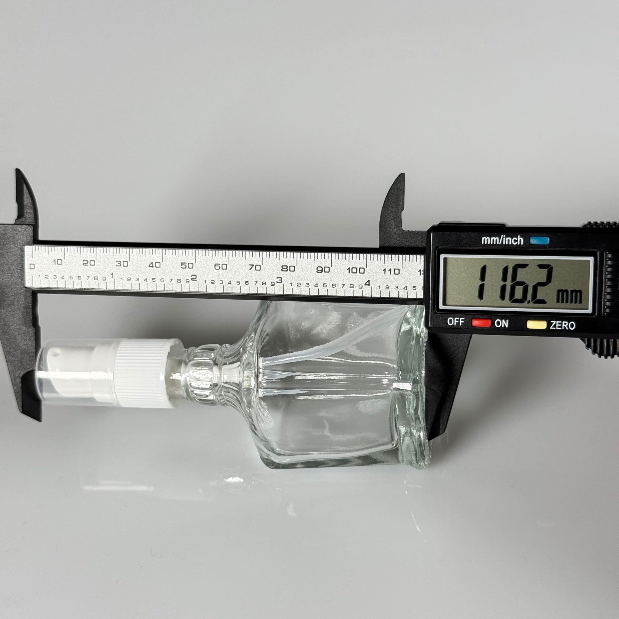 50 CC BOĞAZLI KONİK CAM ŞİŞE - BEYAZ LOSYON POMPALI - 50 ML PRESTİJLİ ŞİŞE