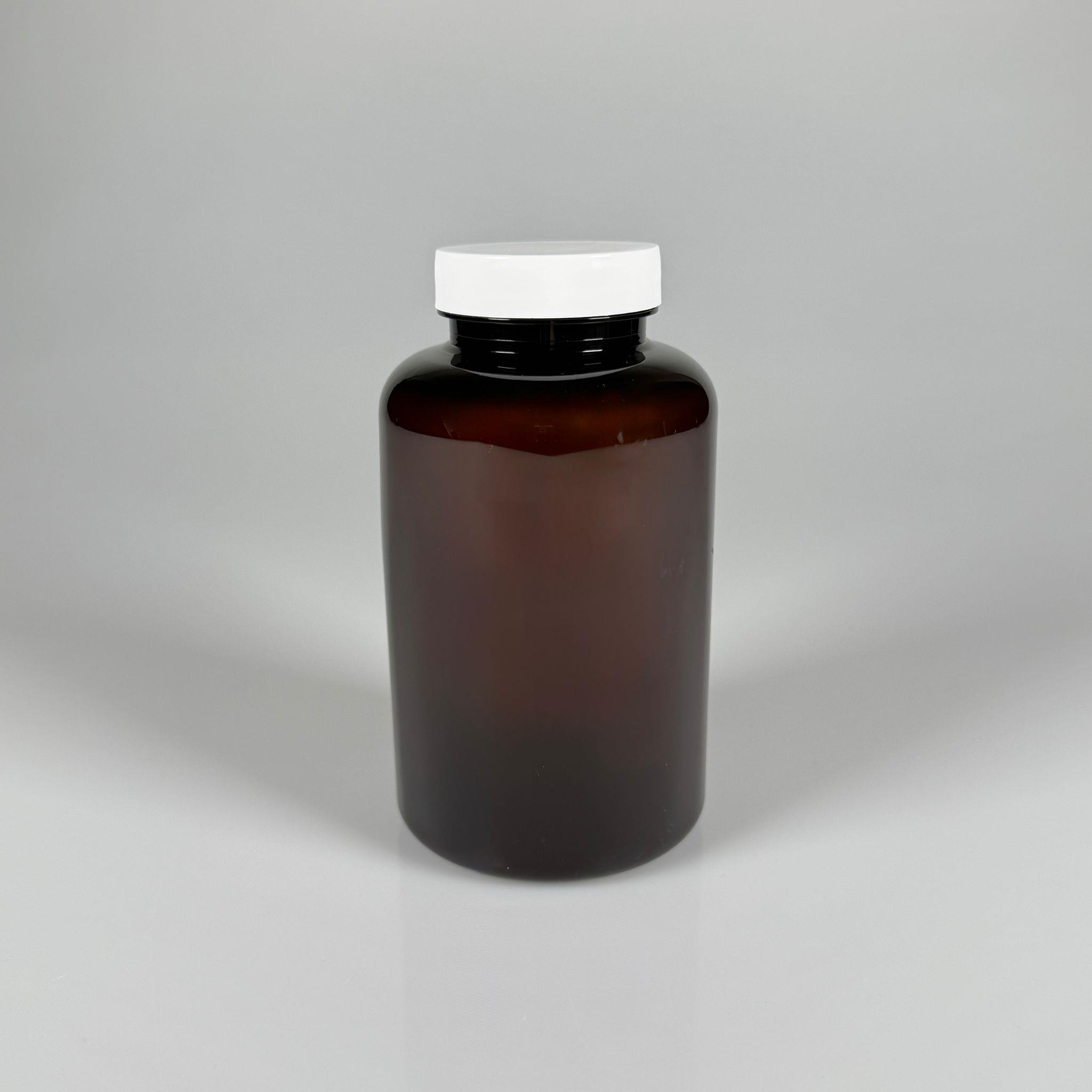 400 CC AMBER PET TABLET ŞİŞESİ - BEYAZ KAPAKLI - 400 ML KAPSÜL KUTUSU - İLAÇ ŞİŞESİ - MEDİKAL HAP ŞİŞESİ - FARMASÖTİK KAVANOZ