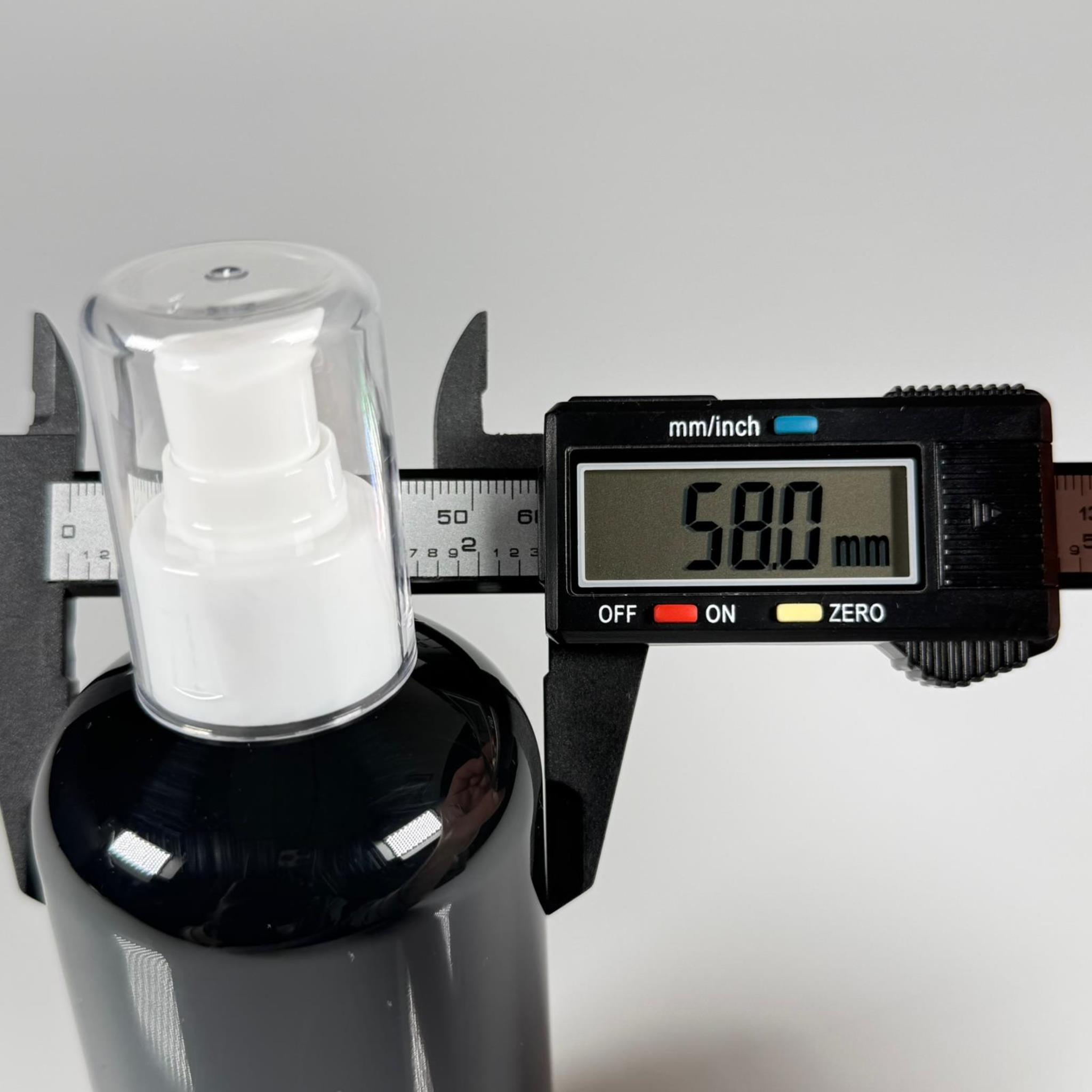 250 CC SİYAH ŞİŞE - BEYAZ LOSYON POMPALI - 250 ML POMPALI PLASTİK ŞİŞE - ZEYNEP MODEL PET ŞİŞE