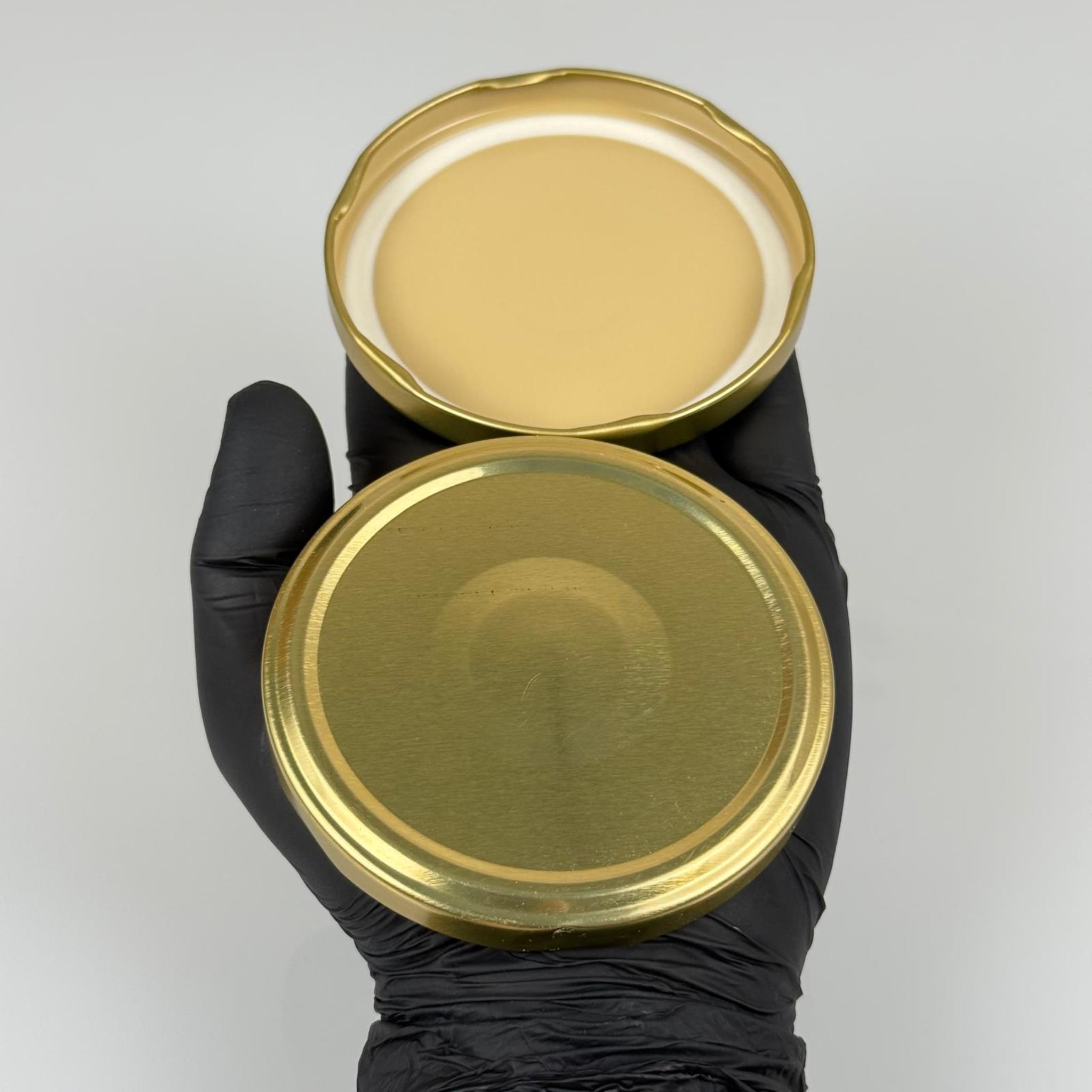 82 MM TWİST-OFF GOLD DÜĞMELİ (MC082RSB469) - SİLGAN - EMNİYET DÜĞMELİ - TİKTAK KAPAK - BOTUNLU KAPAK