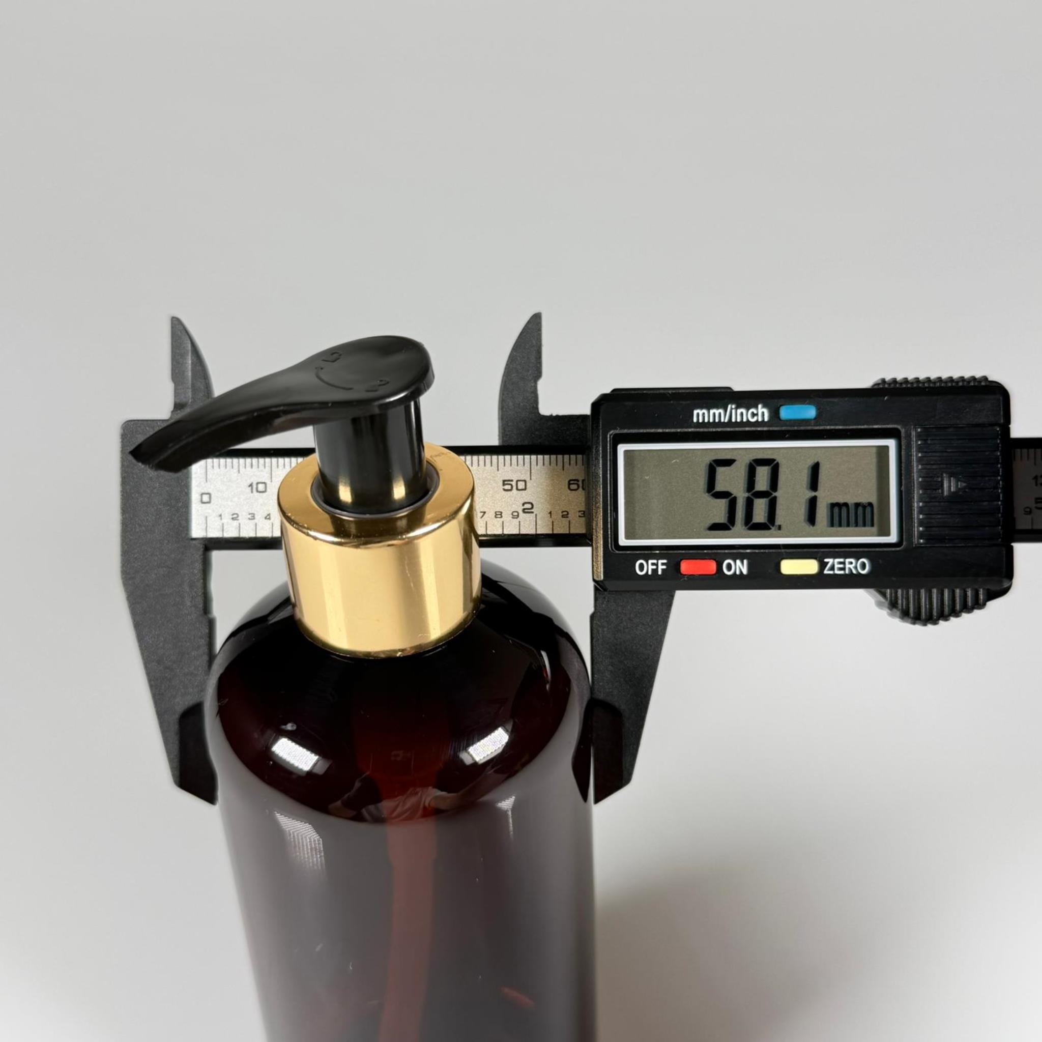 250 CC AMBER ŞİŞE - GOLD POMPALI - 250 ML POMPALI PLASTİK ŞİŞE - ZEYNEP MODEL PET ŞİŞE