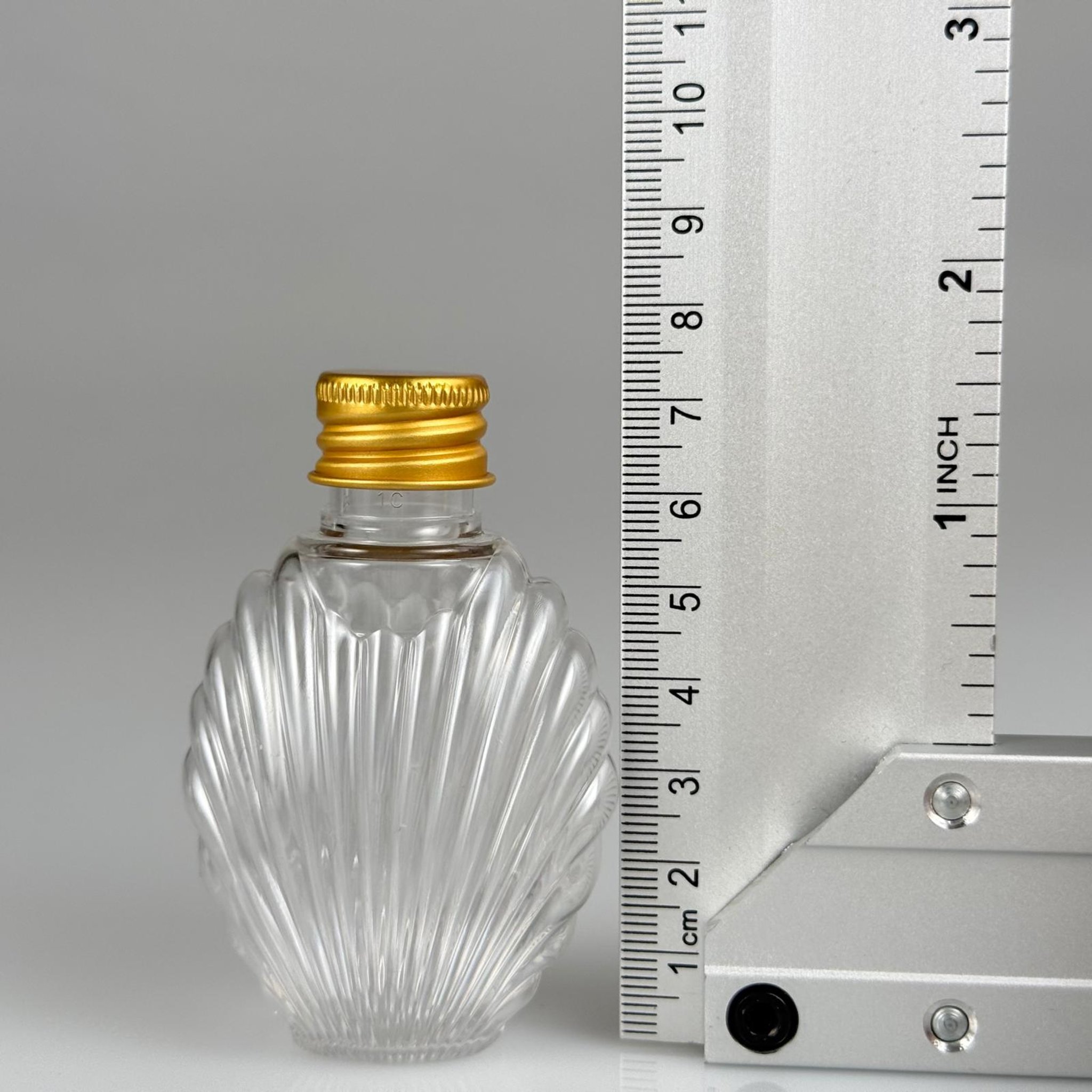 40 CC ŞEFFAF İSTİRİDYE PET ŞİŞE + KÖPÜK CONTALI GOLD ALÜMİNYUM METAL KAPAKLI TAKIM - 40 ML KAPAKLI CAMPET ŞİŞE