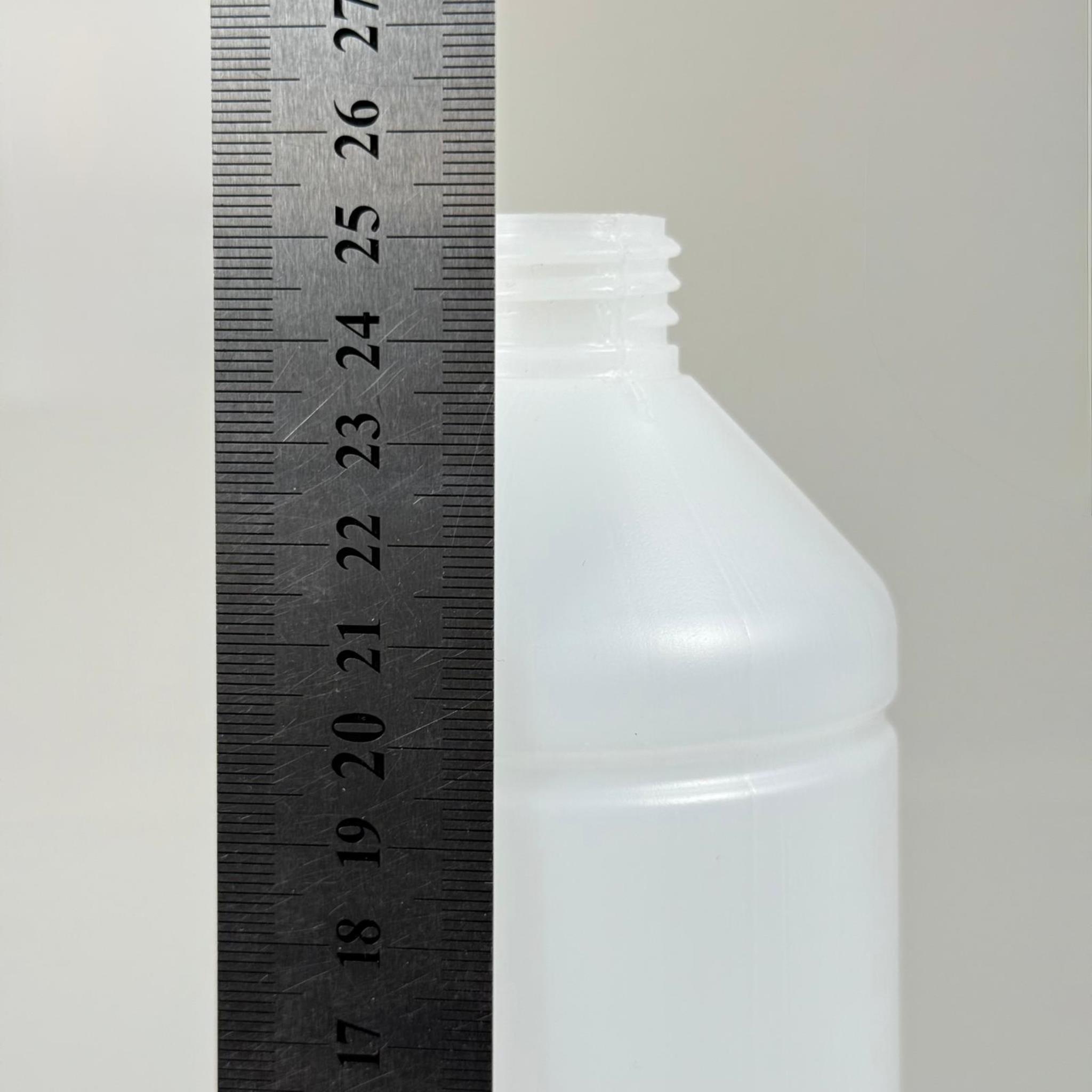 1 LİTRE TİNER ŞİŞESİ - 28 AĞIZ KAPAKSIZ - 1000 ML KİMYASALA DAYANIKLI PLASTİK ŞİŞE - 1 LT POLİETİLEN ŞİŞE UZUN