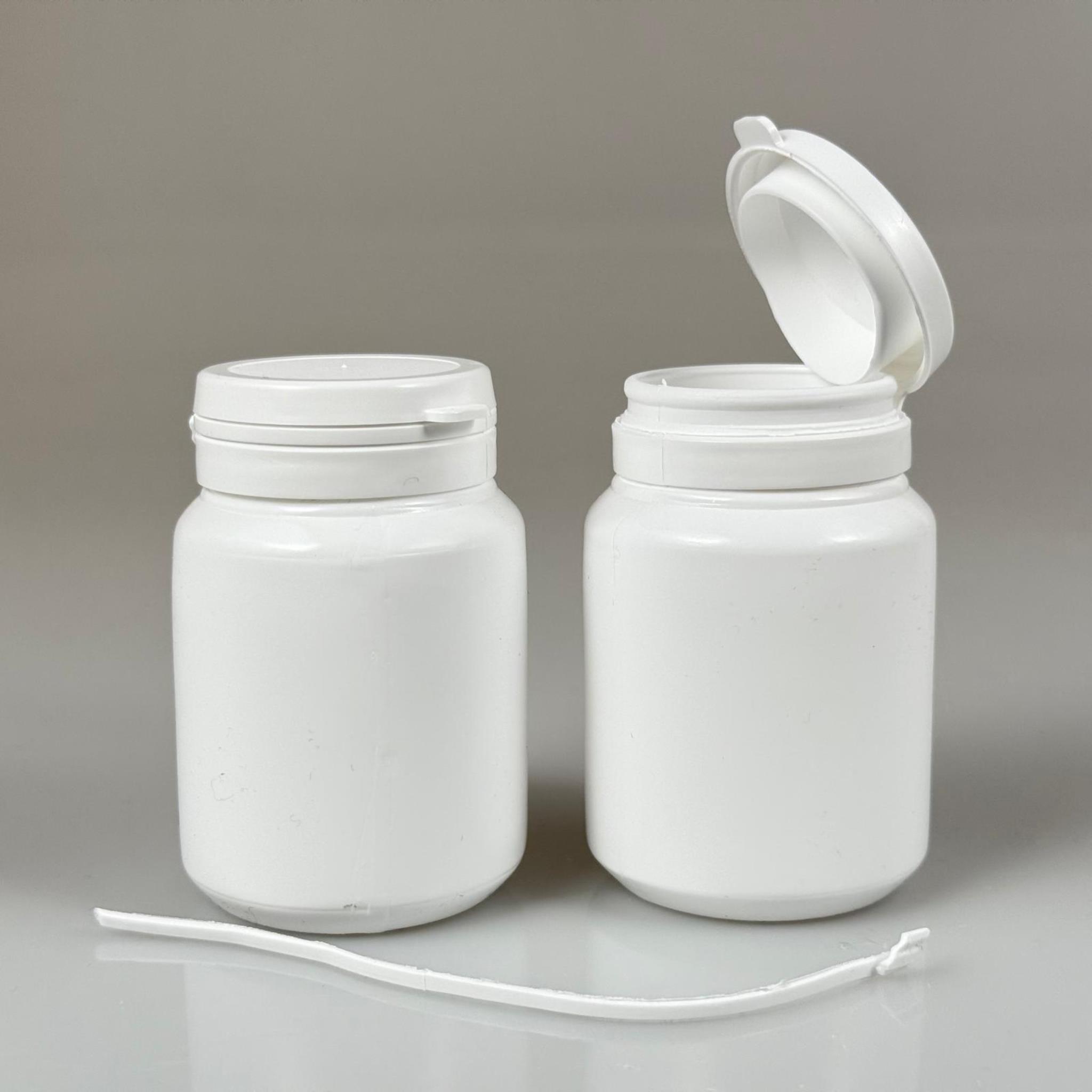 100 CC SAKIZ KUTUSU - YIRTMAÇLI KAPAKLI - 100 ML KAPSÜL KUTUSU - İLAÇ ŞİŞESİ - MEDİKAL AMBALAJ