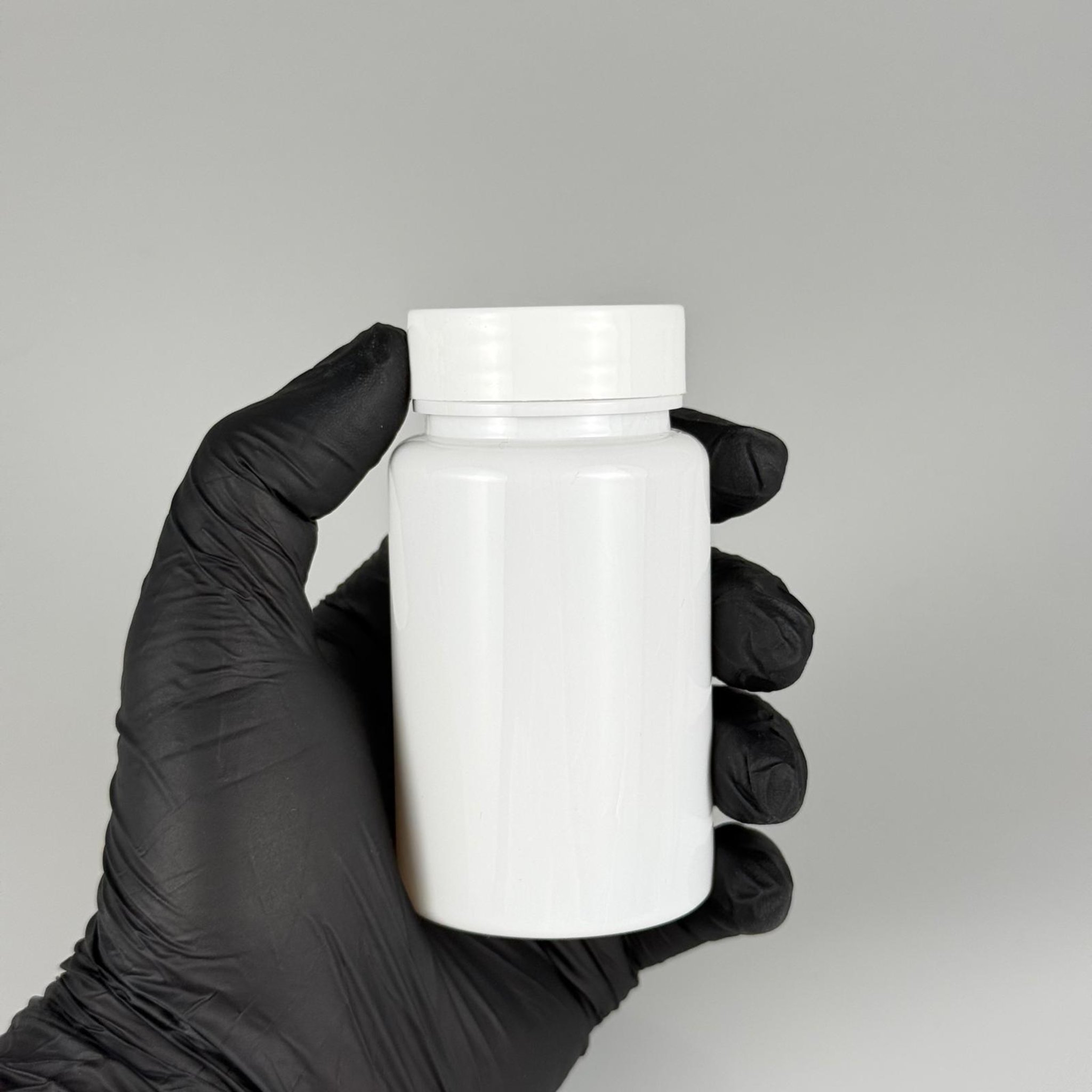 100 CC BEYAZ PET TABLET ŞİŞESİ - BEYAZ KAPAKLI - 100 ML KAPSÜL KUTUSU - İLAÇ ŞİŞESİ - MEDİKAL HAP ŞİŞESİ - FARMASÖTİK KAVANOZ