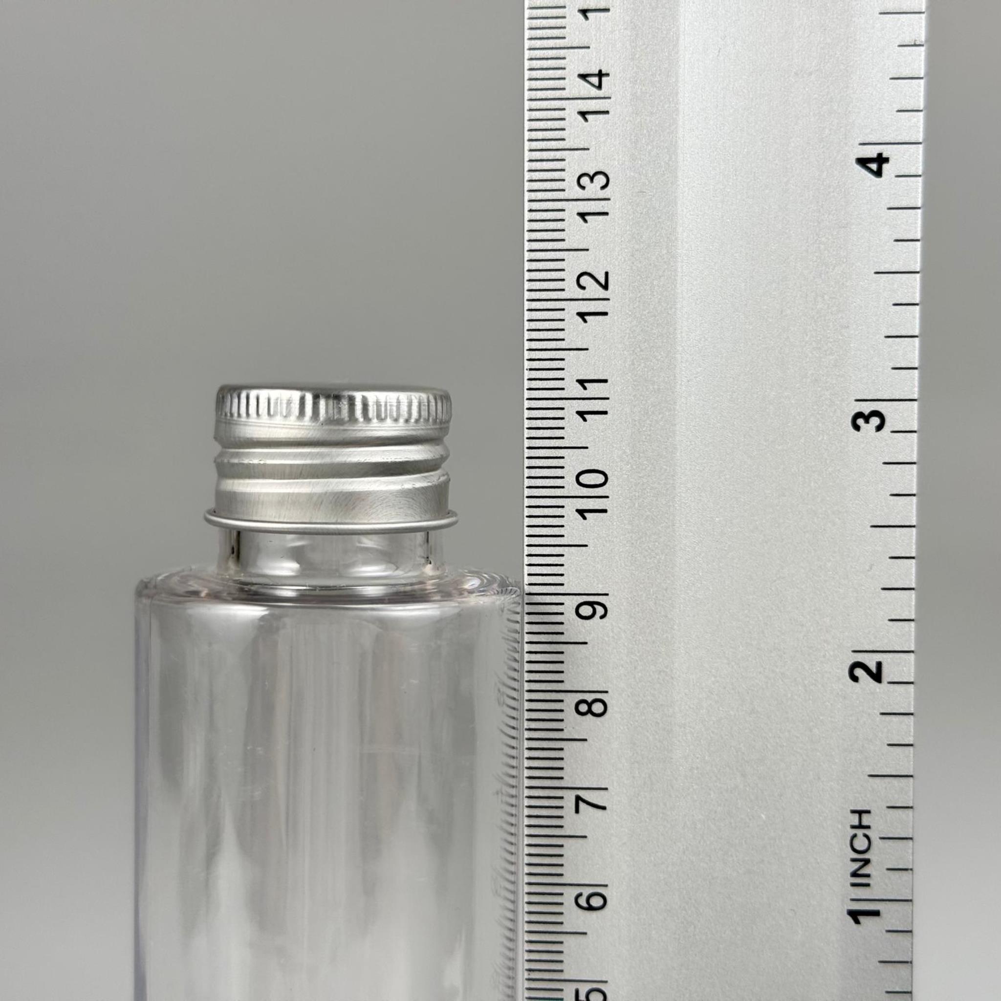 100 CC SİLİNDİR KESKİN KÜT MODEL SERT (17 GR) PET ŞİŞE 24 AĞIZ + KÖPÜK CONTALI SİYAH METAL ALÜMİNYUM KAPAK TAKIM - 100 ML KAPAKLI PLASTİK ŞİŞELER