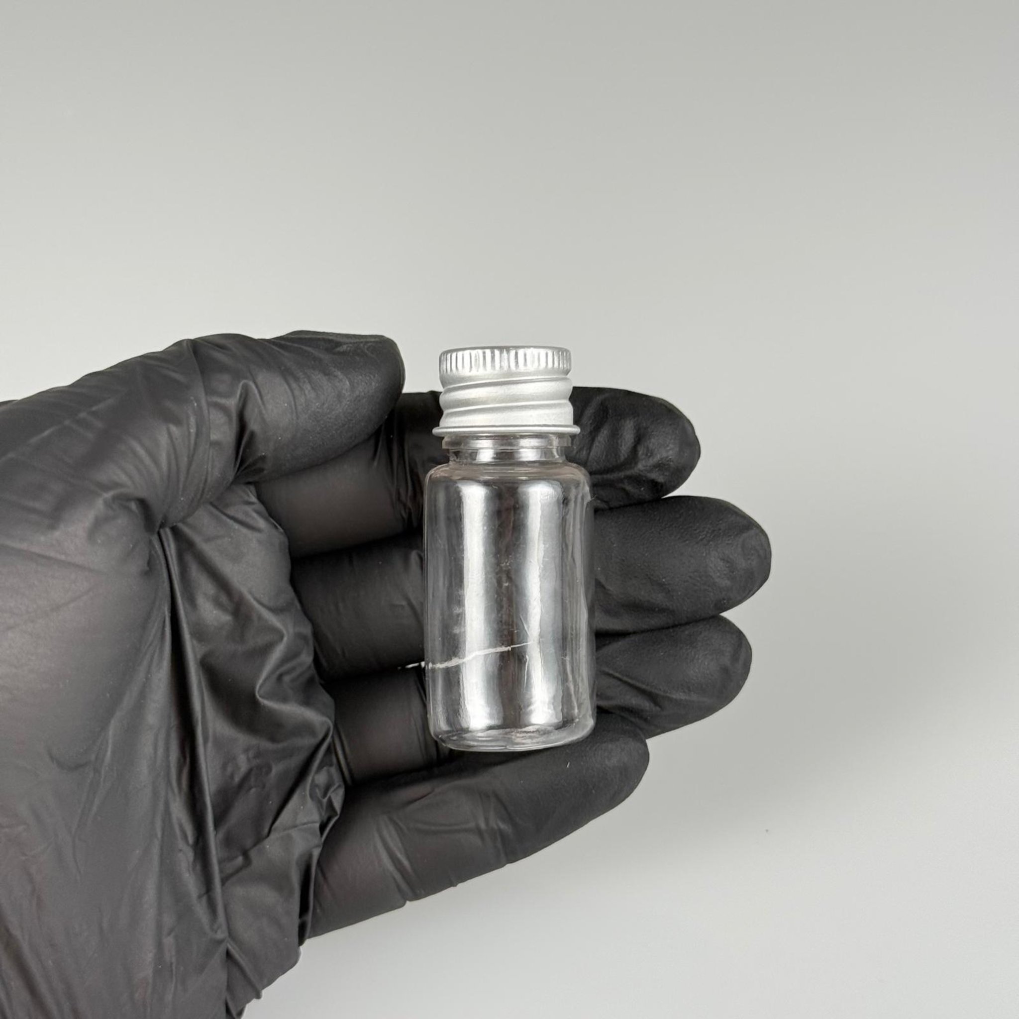 10 CC ŞEFFAF PET SHOT ŞİŞE - KÖPÜK CONTALI GÜMÜŞ ALÜMİNYUM METAL KAPAKLI + DAMLALIKLI KOLONYA TIPALI TAKIM - 10 ML PLASTİK ŞİŞE