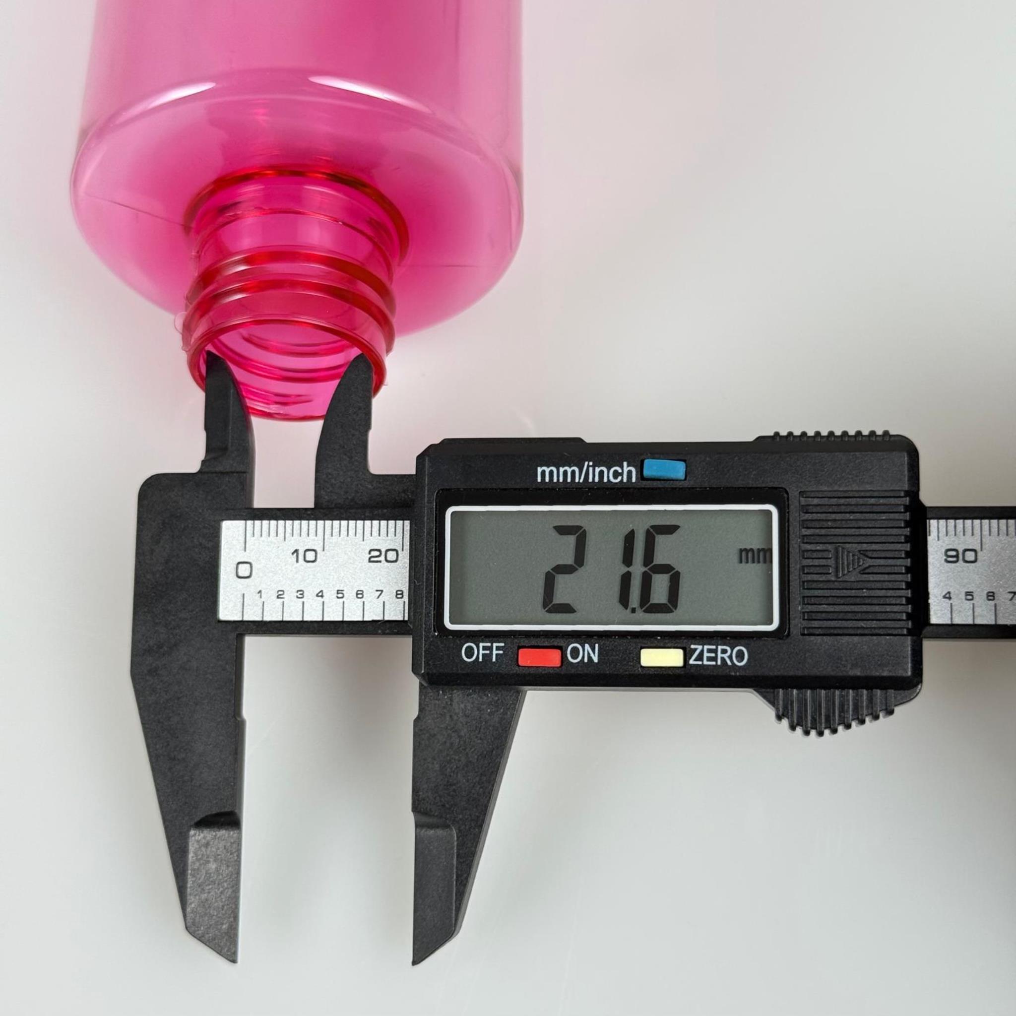 400 CC PEMBE PET ŞİŞE KAPAKSIZ (28 AĞIZ) - 400 ML KALIN PLASTİK ŞİŞE