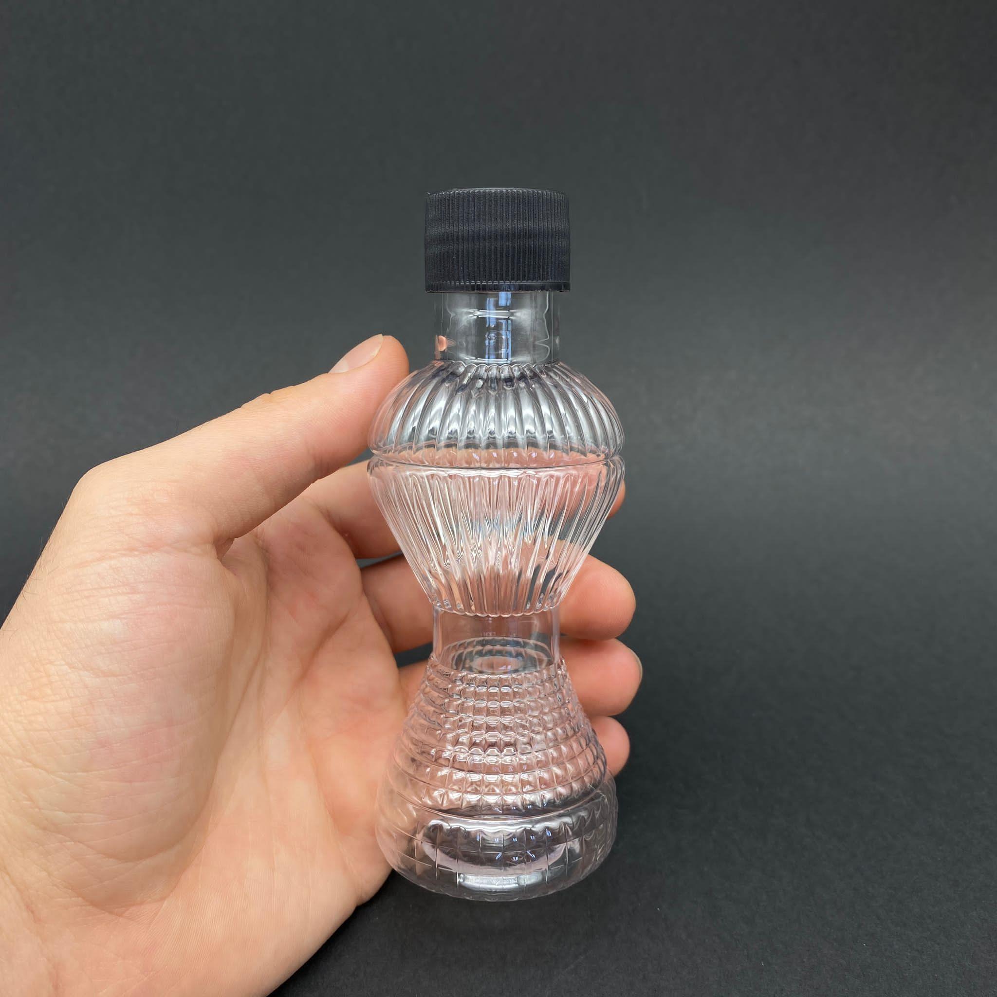 100 CC PIRLANTA KOLONYA ŞİŞESİ - CAMPET - SİYAH KAPAKLI - 100 ML CAMPET KOLONYA ŞİŞESİ