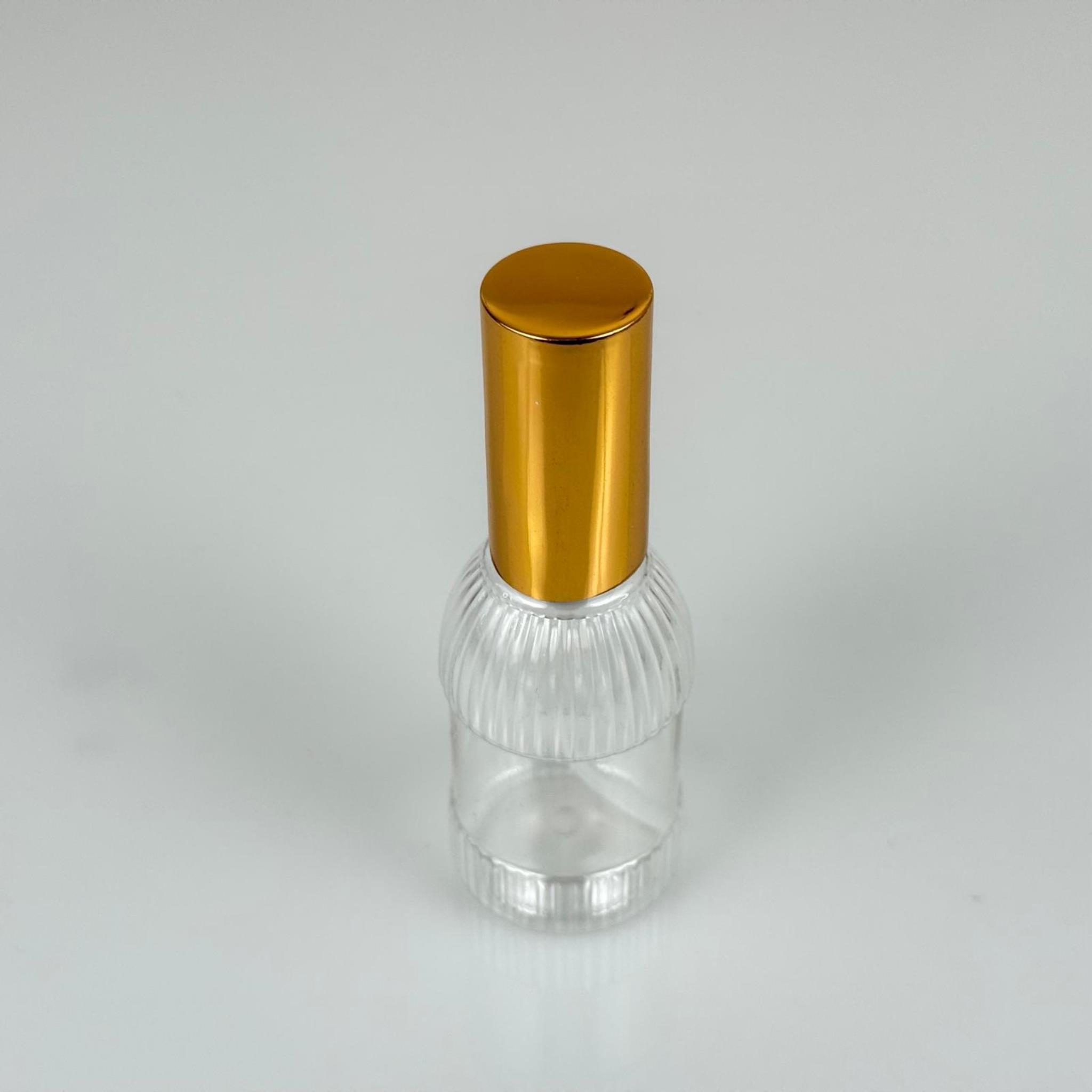 50 ML PET KOLONYA, PARFÜM VB ŞİŞELERİ - METAL ALÜMİNYUM GOLD KAPAK + VİDALI SPREY + 50 CC MANDALİNA MODEL ŞİŞE SET TAKIM