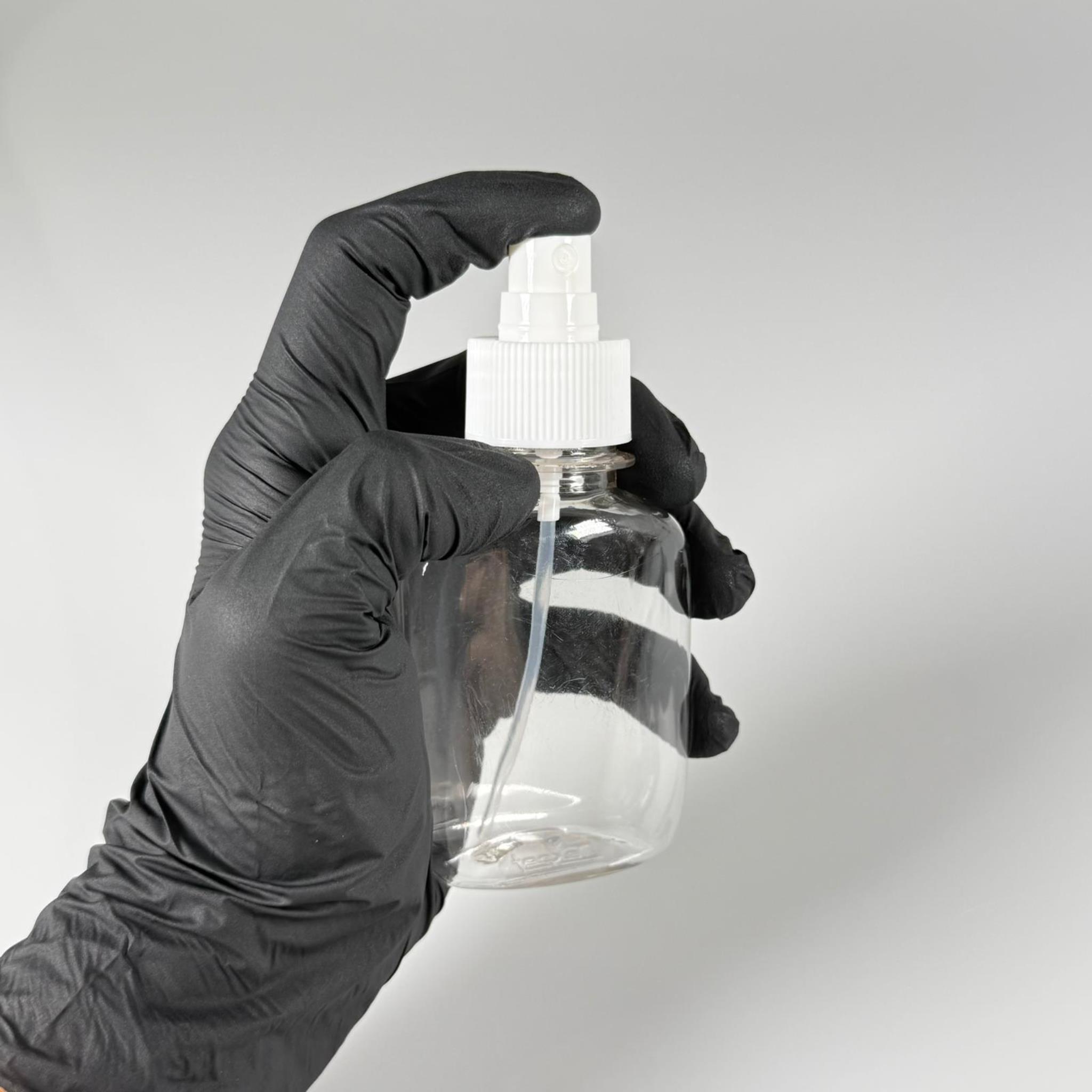 sprey şişe plastik -  100 ml plastik pet şişe + beyaz sprey set