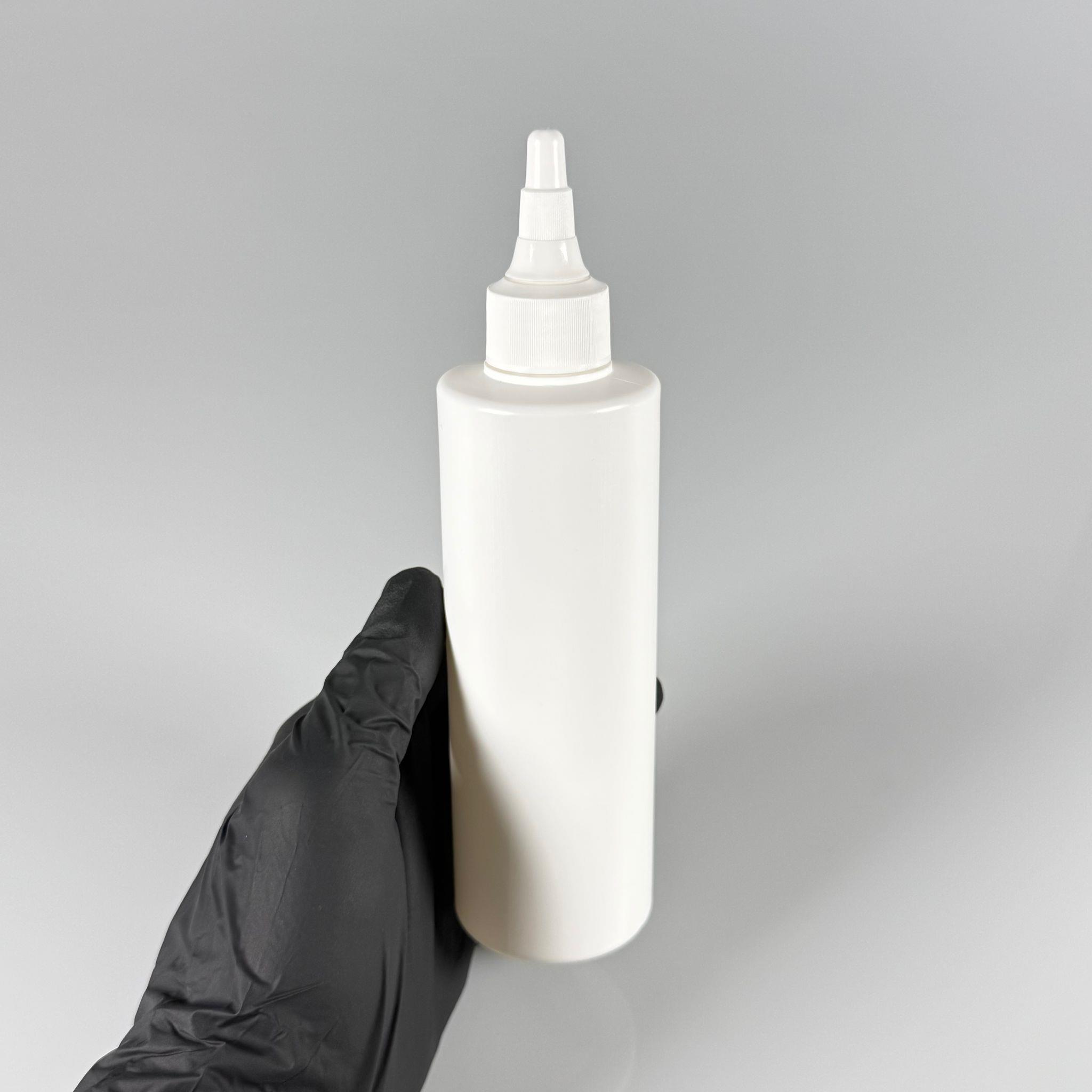 200 CC (SİLME 250 CC) BEYAZ SİLİNDİR MODEL MAT SERT POLİETİLEN ŞİŞE - BEYAZ ASANSÖR KAPAKLI - 200 ML BEYAZ PLASTİK ŞİŞE