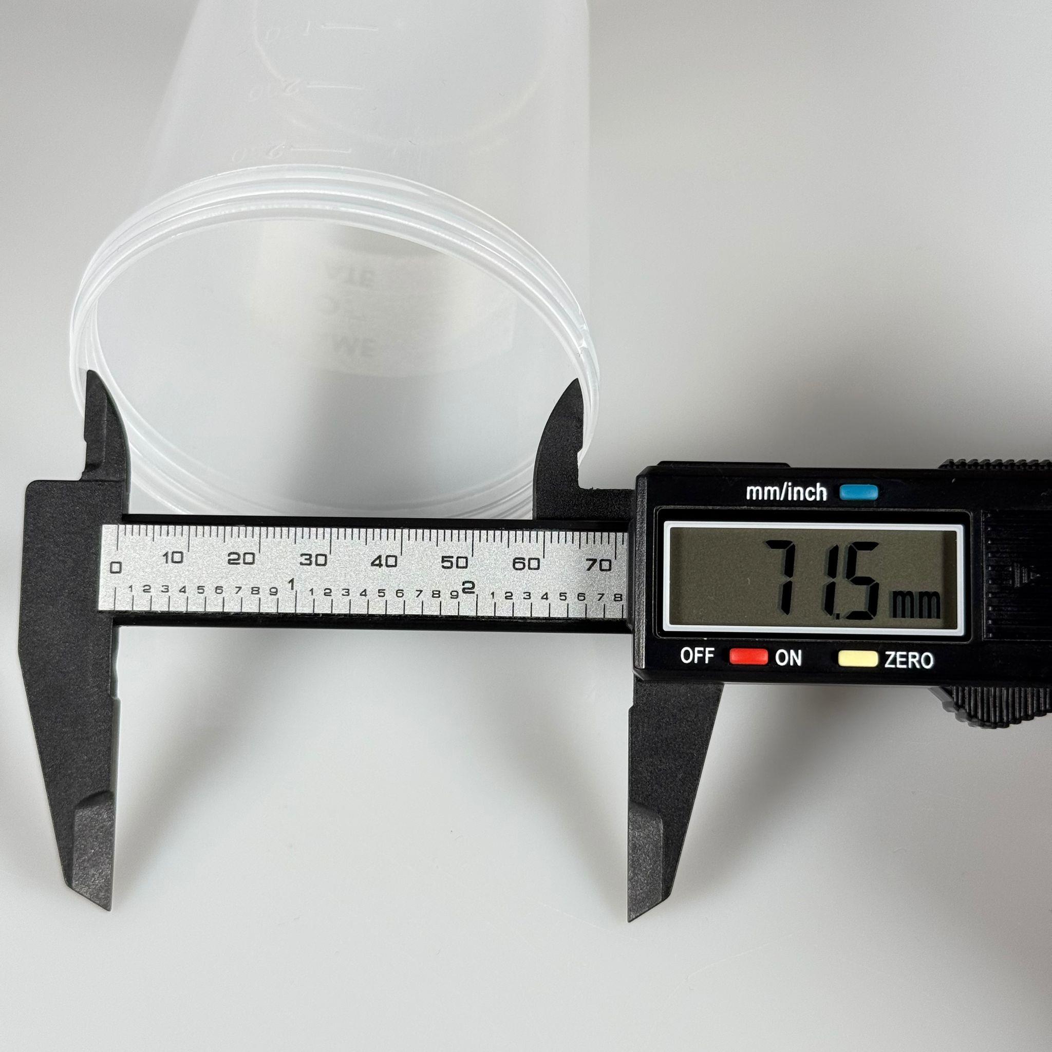 250 ML PLASTİK BEHER, ÖLÇÜ KABI