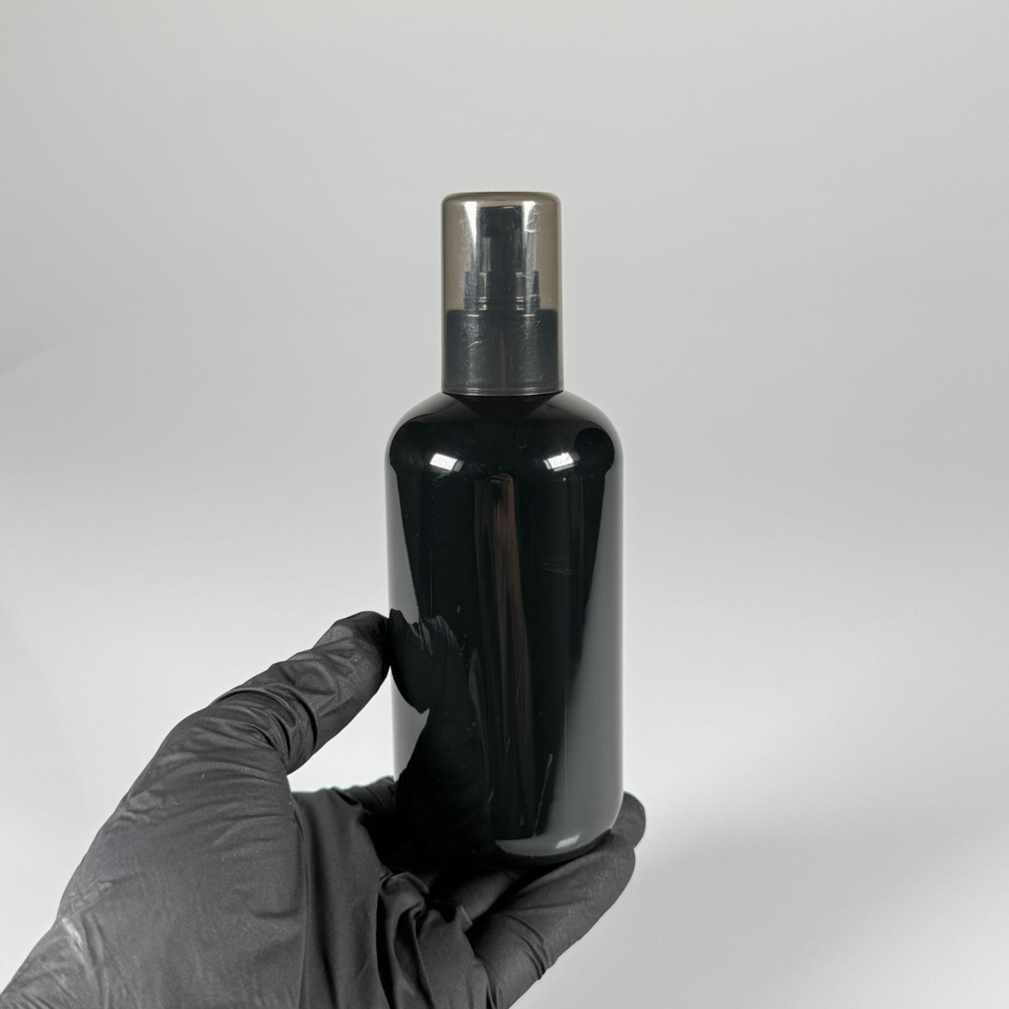250 CC SİYAH ŞİŞE - SİYAH LOSYON POMPALI - 250 ML POMPALI PLASTİK ŞİŞE - ZEYNEP MODEL PET ŞİŞE