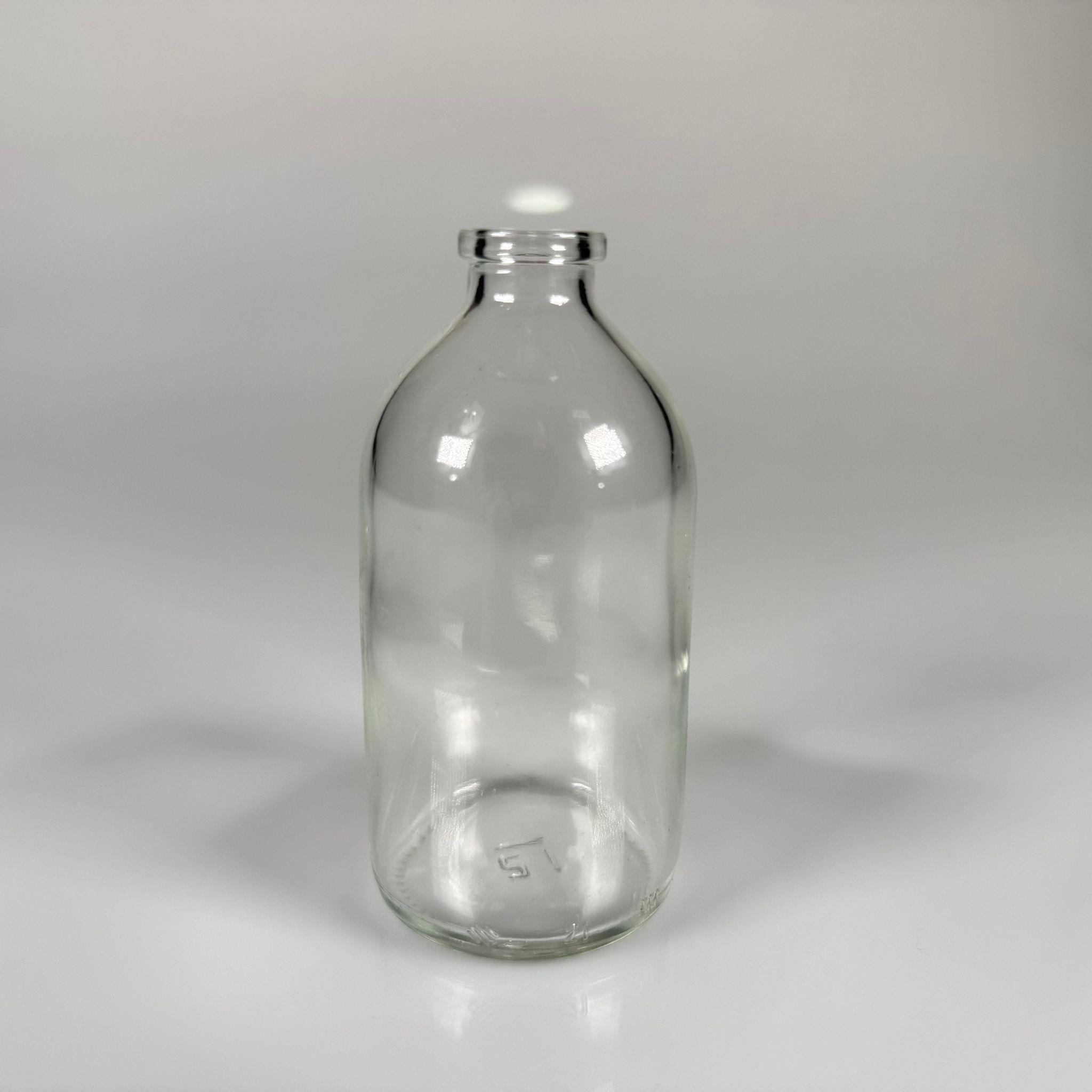 ŞİŞECAM 742610FL ECZA SERUM ŞİŞESİ - 100 ML ŞEFFAF PENİSİLİN ŞİŞESİ