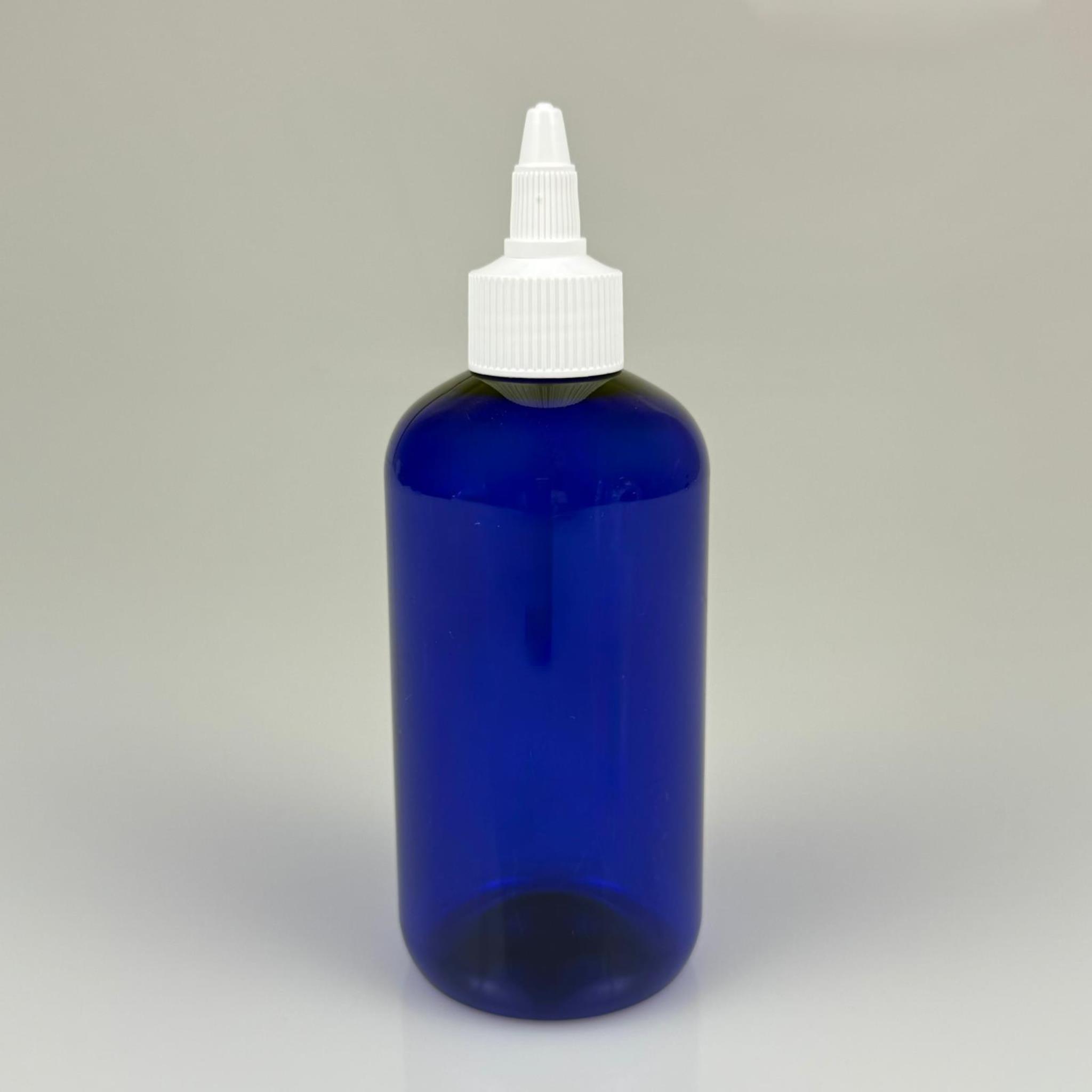 YAĞ, SOS, ACI SOS, SİRKE, SRIRACHA, MÜREKKEP, TUTKAL AKITICI VB BOŞ ŞİŞELERİ - BEYAZ SİVRİ TWİST AKITICI KAPAK + 250 ML MAVİ ZEYNEP PET PLASTİK ŞİŞE TAKIM