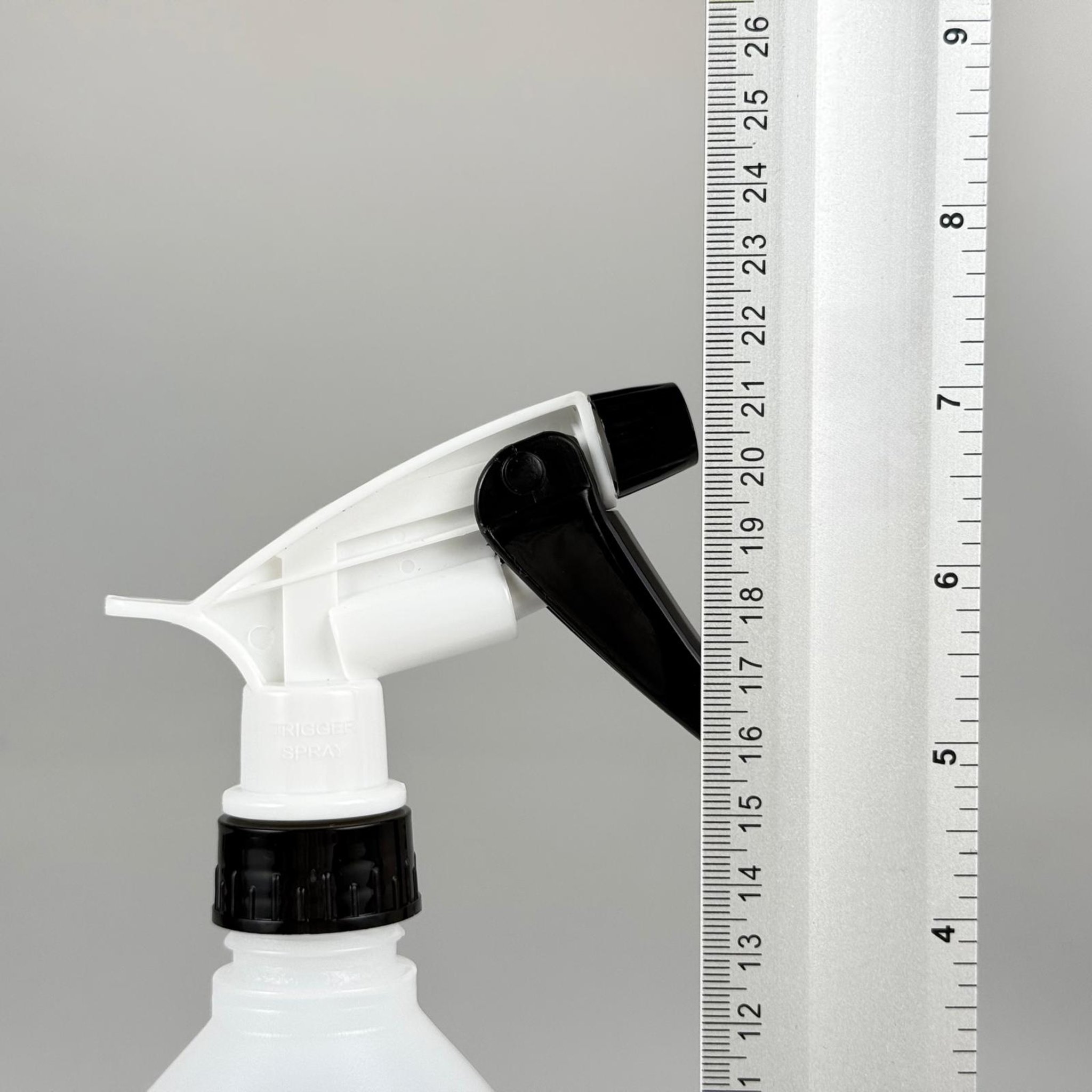250 CC TİNER ŞİŞESİ - BÜYÜK SİYAH BEYAZ DOZAJLI KİMYASALA DAYANIKLI TRİGER TETİK SPREYLİ - 250 ML KİMYASALA DAYANIKLI PLASTİK ŞİŞE - 0,25 LT POLİETİLEN ŞİŞE - TOMBUL OTO TEMİZLİK ŞİŞESİ