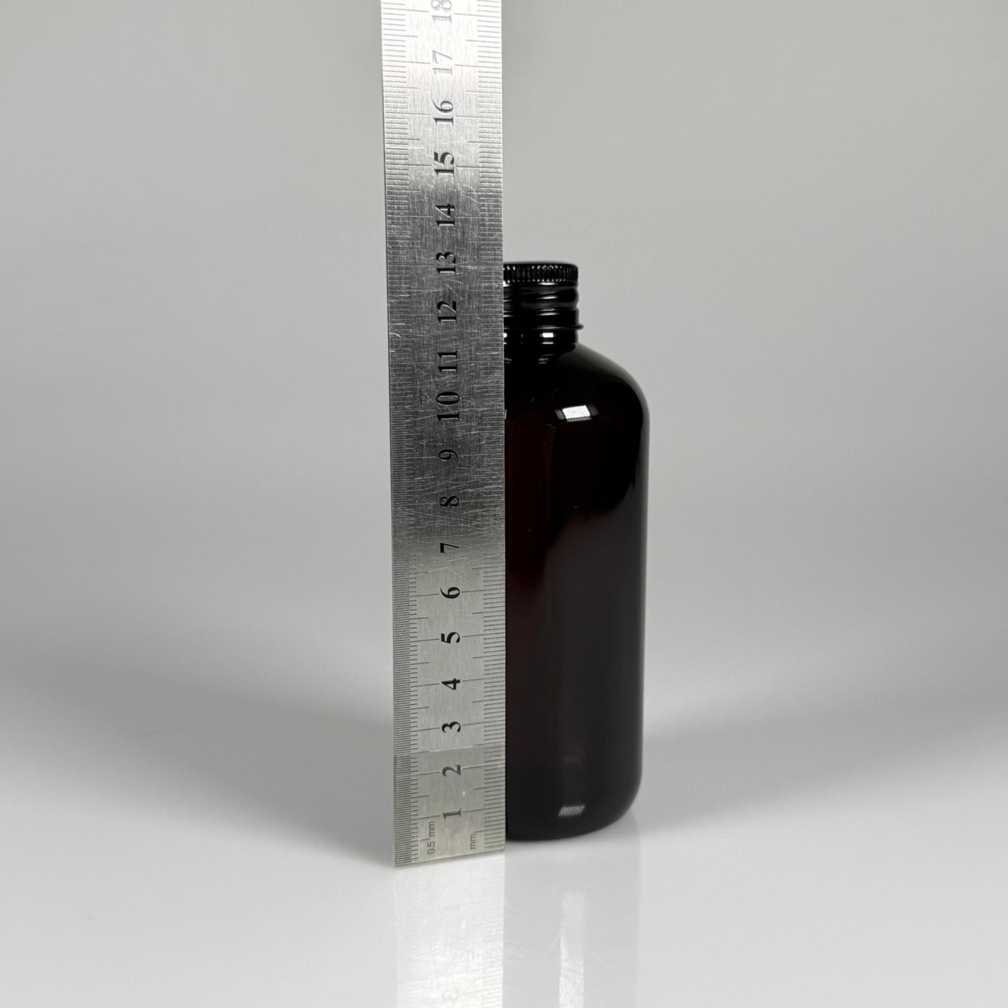 250 CC AMBER ŞİŞE - SİYAH METAL KAPAKLI + KOLONYA TIPALI - 250 ML PLASTİK KOLONYA ŞİŞESİ - ZEYNEP MODEL PET ŞİŞE