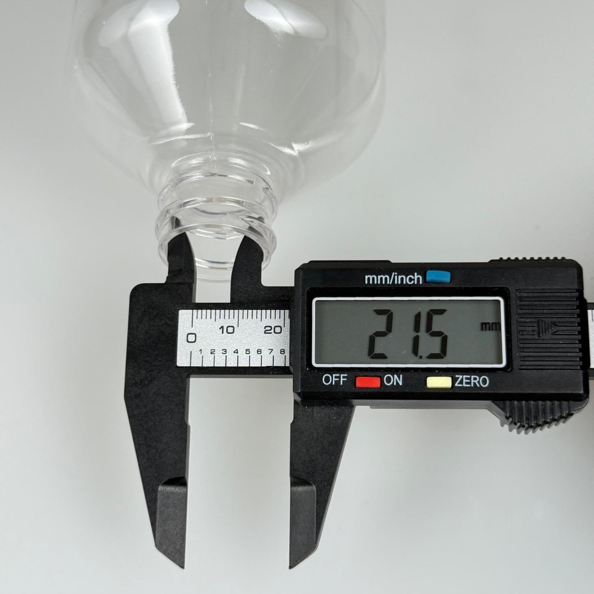 1000 CC DÜZ MODEL PET ŞİŞE (28 AĞIZ) - 1 LİTRE PET ŞİŞE - KAPAKSIZ