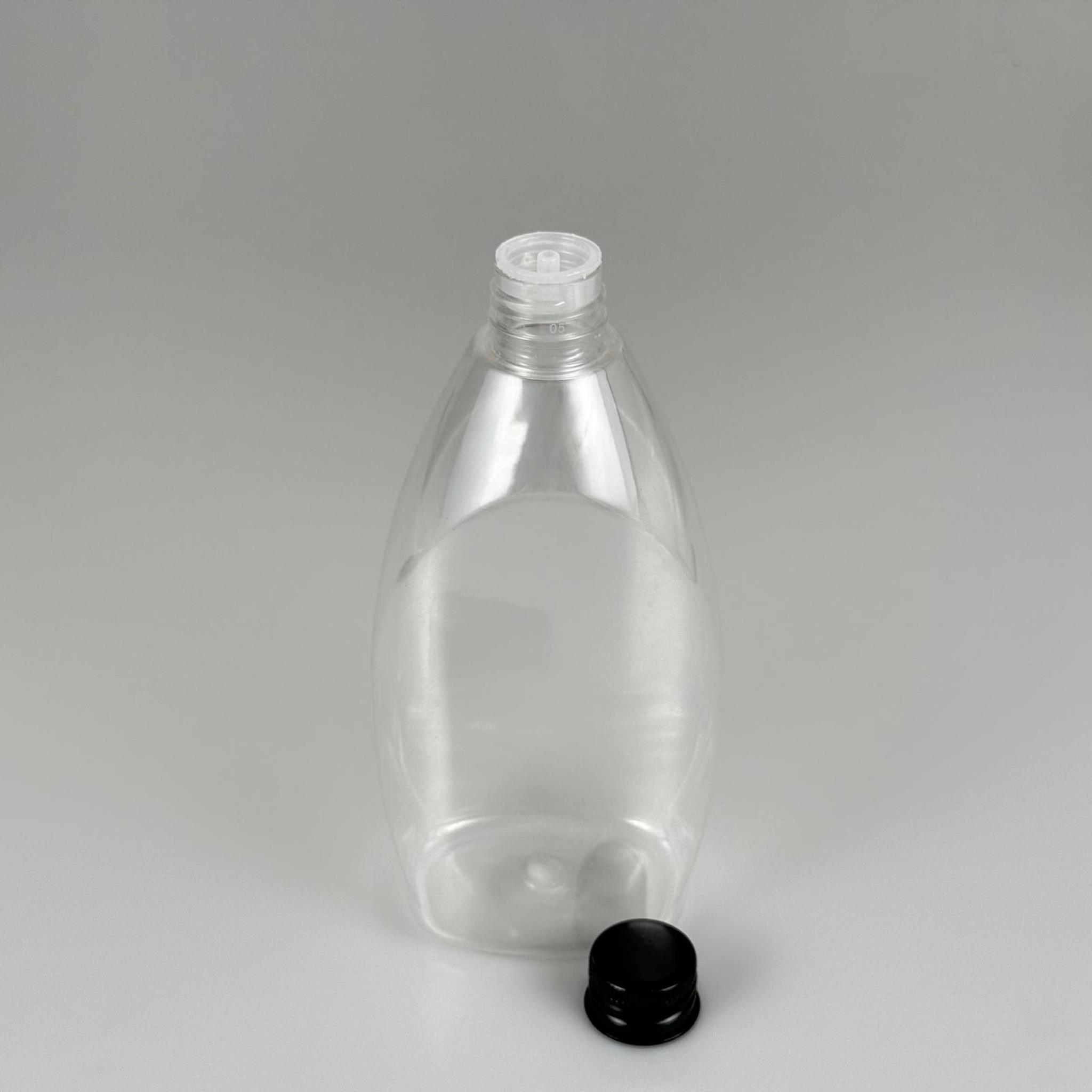 400 CC YASSI PET SIVI SABUN ŞİŞESİ (AĞIZ ÇAPI 24 MM) + KÖPÜK CONTALI SİYAH METAL ALÜMİNYUM KAPAKLI + KOLONYA TIPALI TAKIM - 400 ML KAPAKLI PLASTİK ŞİŞELER