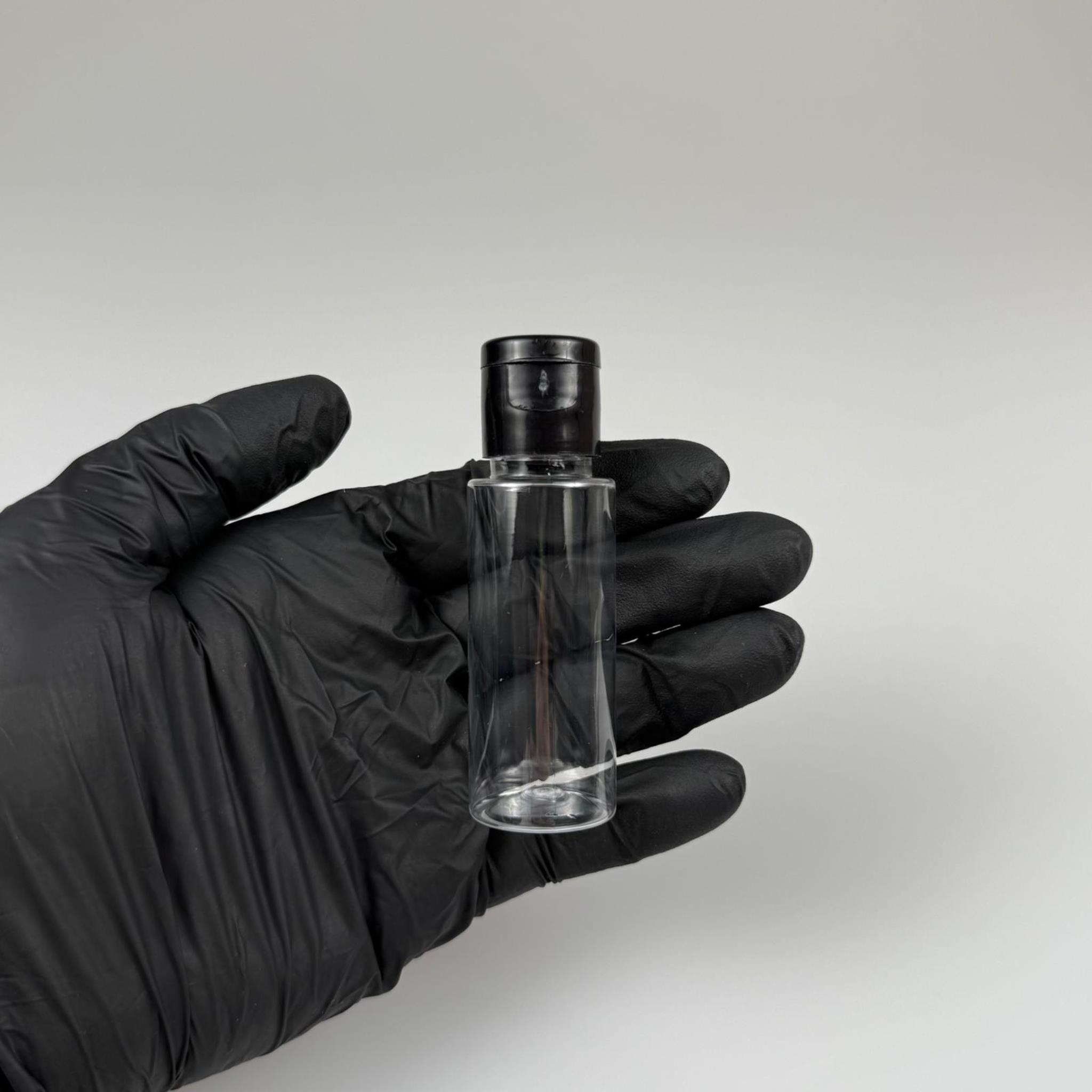 30 CC PET ŞİŞE - SİYAH FLİPTOP KAPAKLI - AÇILIR KAPANIR KAPAKLI - 30 ML AKITICILI PLASTİK ŞİŞE - 30 ML PET KOLONYA ŞİŞESİ - PROMOSYON İÇİN BOŞ PET ŞİŞE
