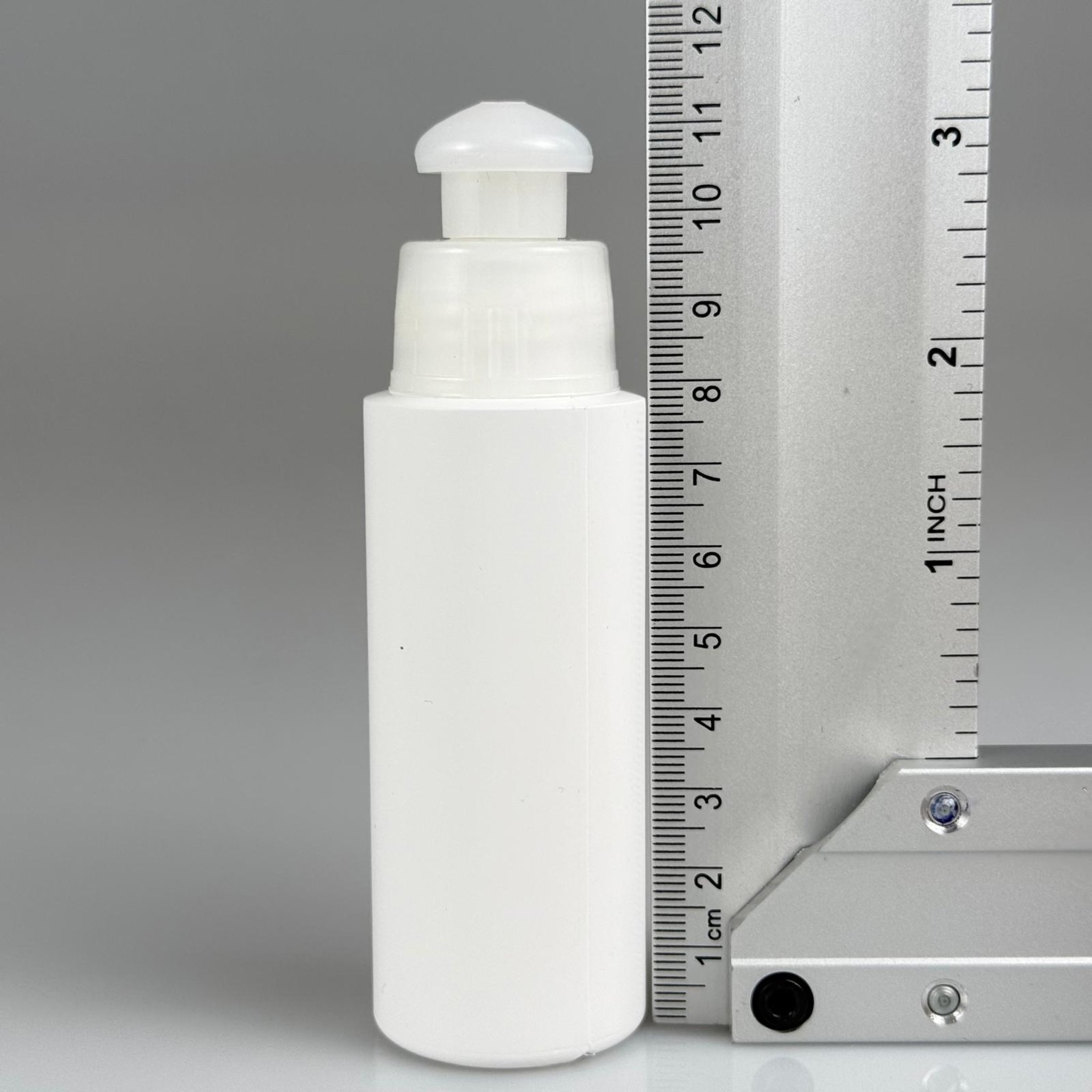 50 CC POLİETİLEN BEYAZ ŞİŞE - BEYAZ PUSH-PULL KAPAKLI TAKIM - 50 ML PLASTİK ŞİŞE