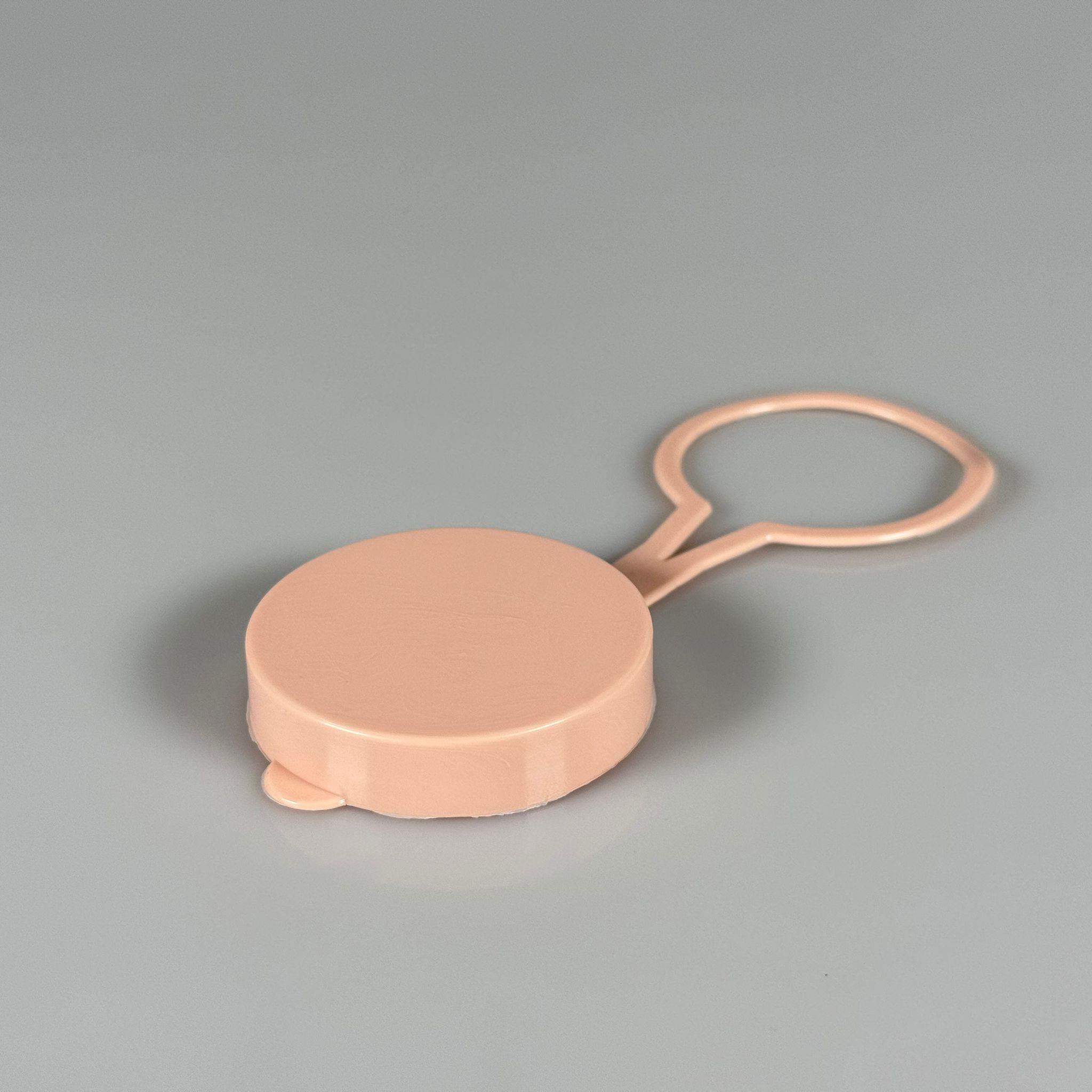 44 - 11 MM PLASTİK AYRAN KAPAĞI GEÇMELİ KAPAK - CAM SÜT ŞİŞESİ KAPAĞI - SÜTAŞ CAM AYRAN ŞİŞESİ KAPAĞI - NOSTALJİ SÜT AYRAN KAPAK - PEMBE