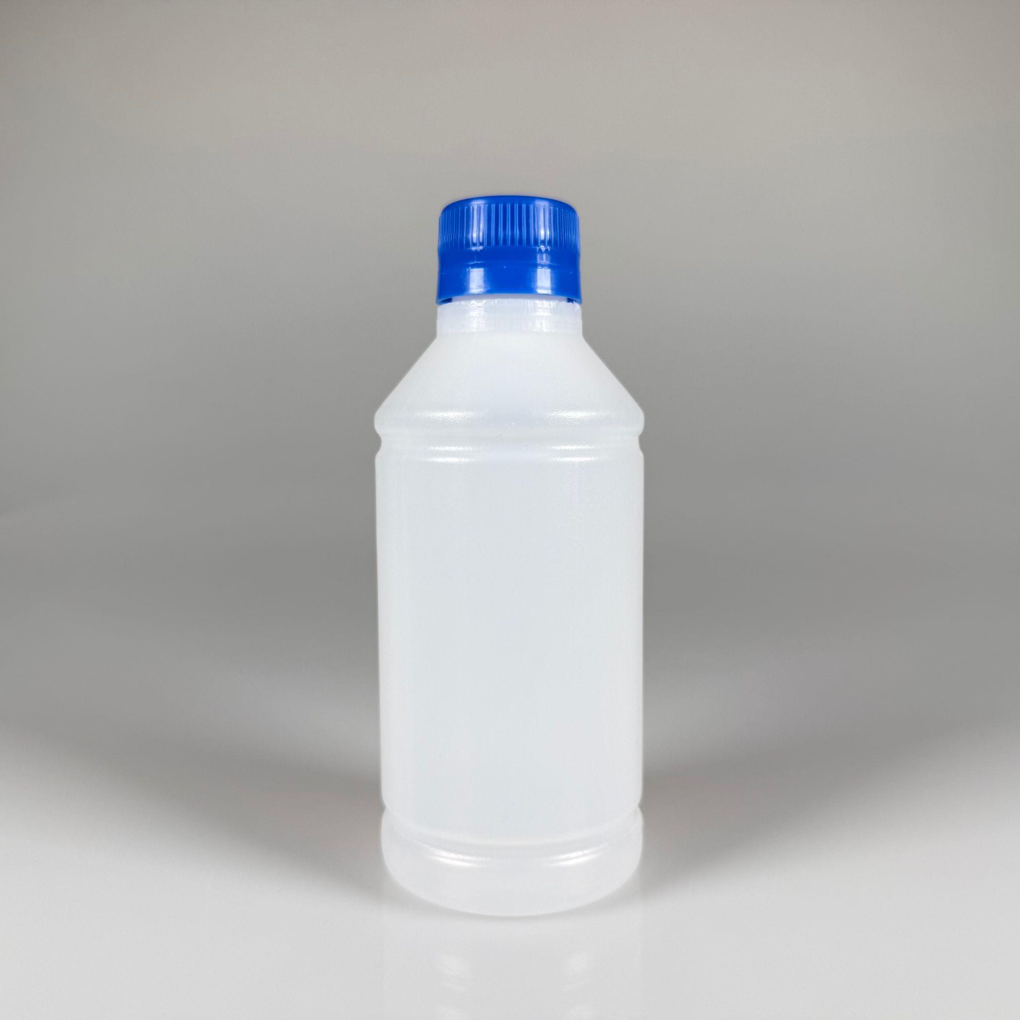 250 CC TİNER ŞİŞESİ - MAVİ KİLİTLİ KAPAKLI - 250 ML KİMYASALA DAYANIKLI PLASTİK ŞİŞE - 0,25 LT POLİETİLEN ŞİŞE