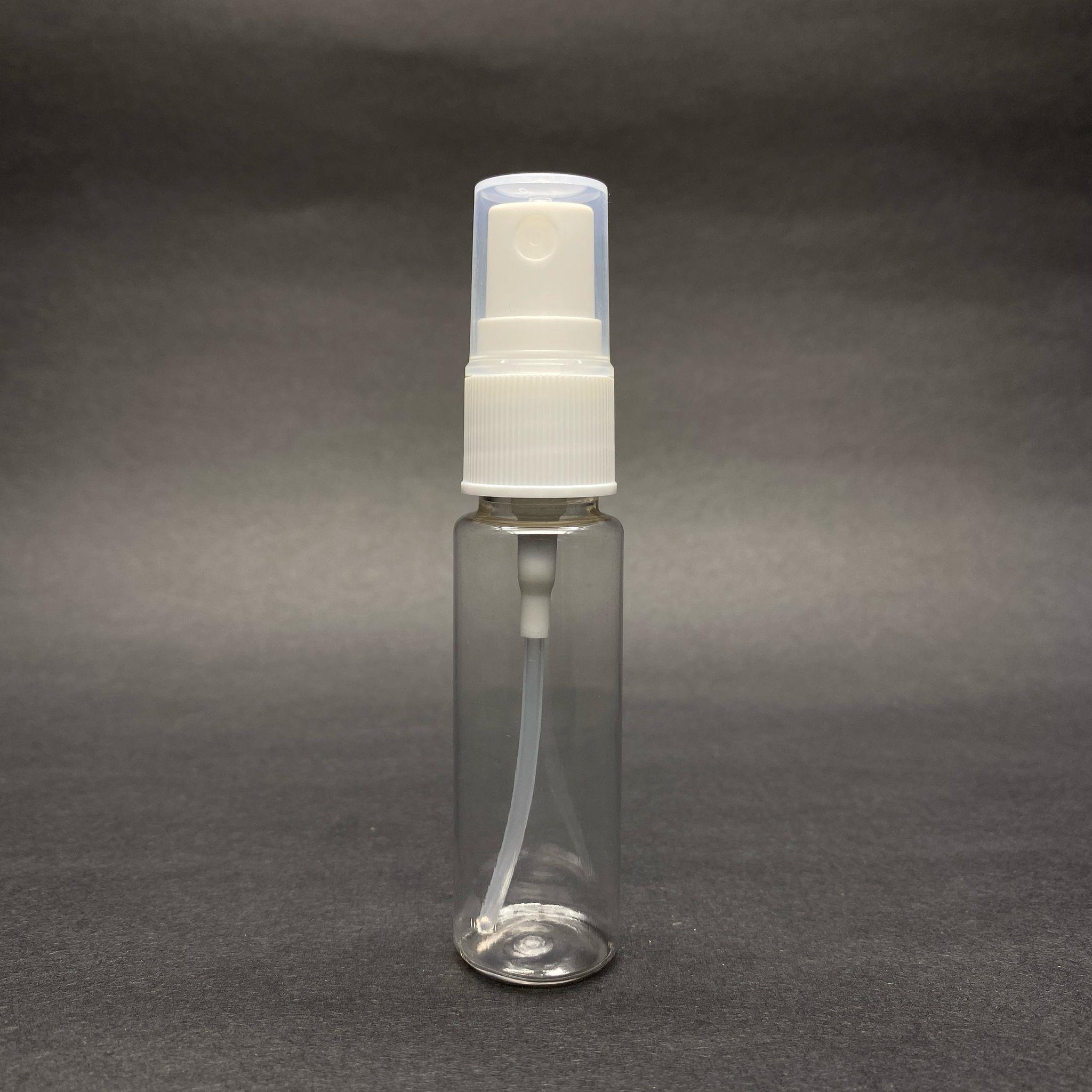 30 CC ŞEFFAF PET ŞİŞE - BEYAZ SPREYLİ TESTER 30 ML PLASTİK ŞİŞE