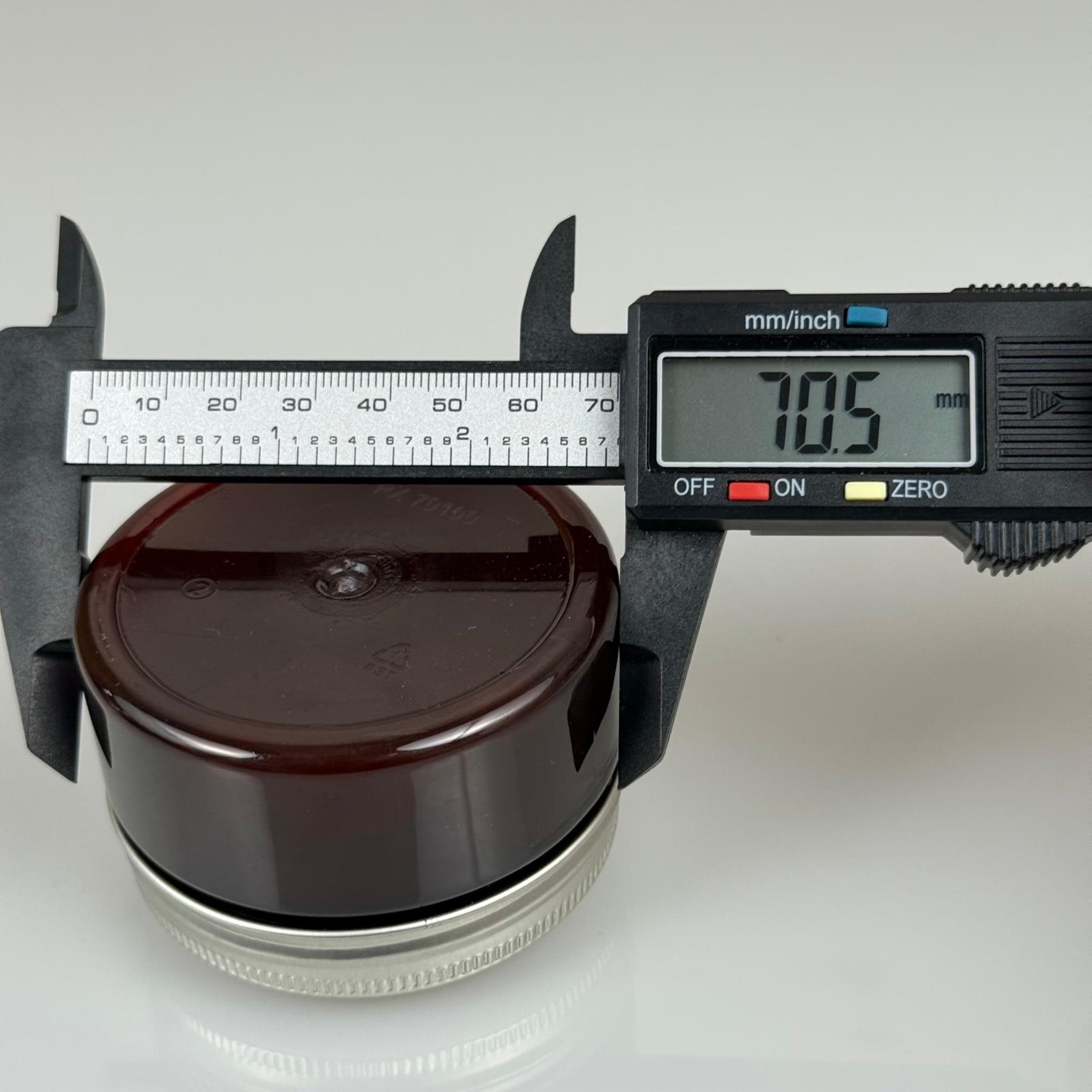 100 ML SERT PET KAVANOZ + GÜMÜŞ METAL KAPAK + İÇ TIPA - 100 CC KALIN AMBER PLASTİK KAVANOZ GÜMÜŞ METAL KAPAKLI İÇ TIPALI TAKIM - KREM KAVANOZLARI