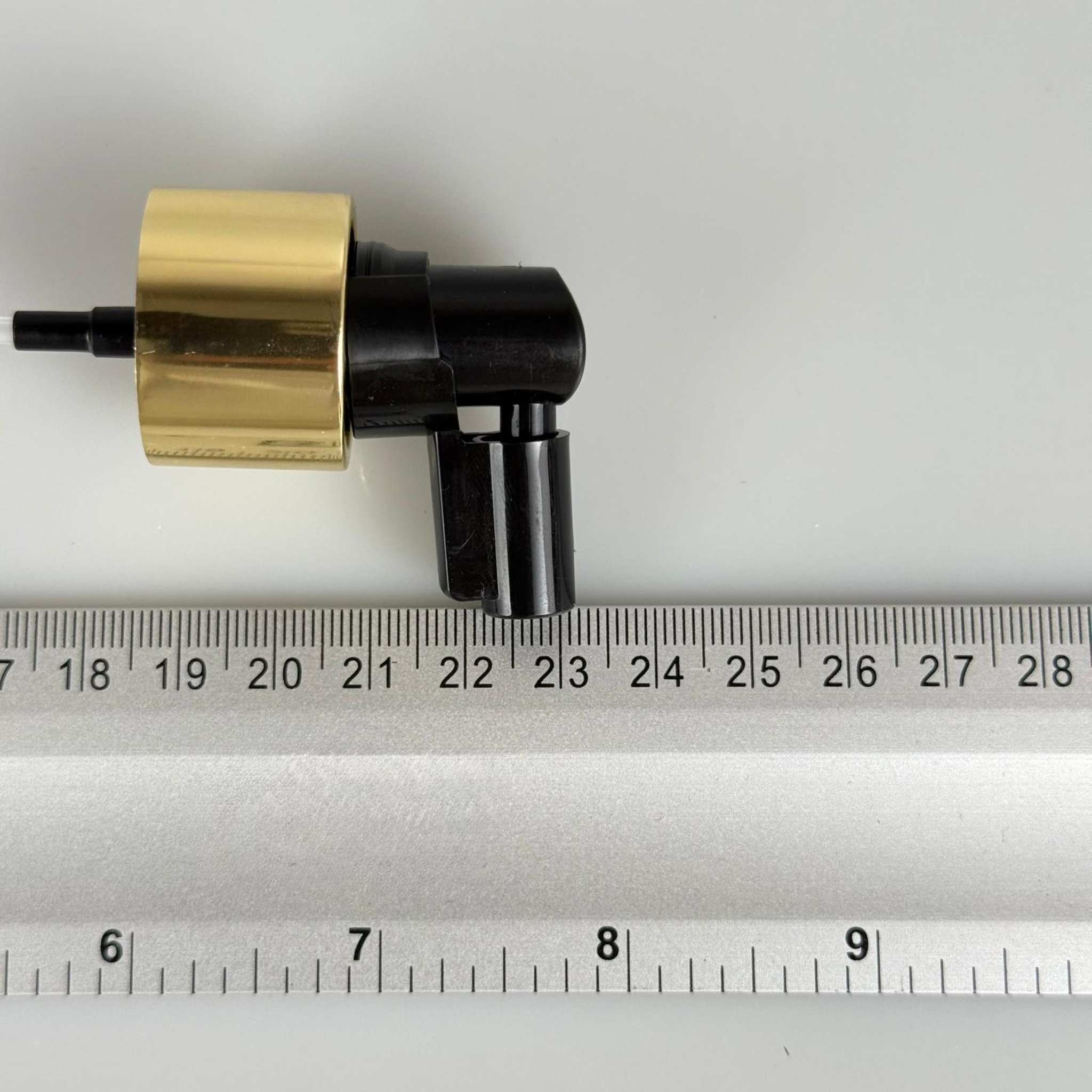 24 MM GAGALI SPREY GOLD SİYAH - 24 MM GOLD METALİK KAPLAMALI SİYAH GAGALI SPREY