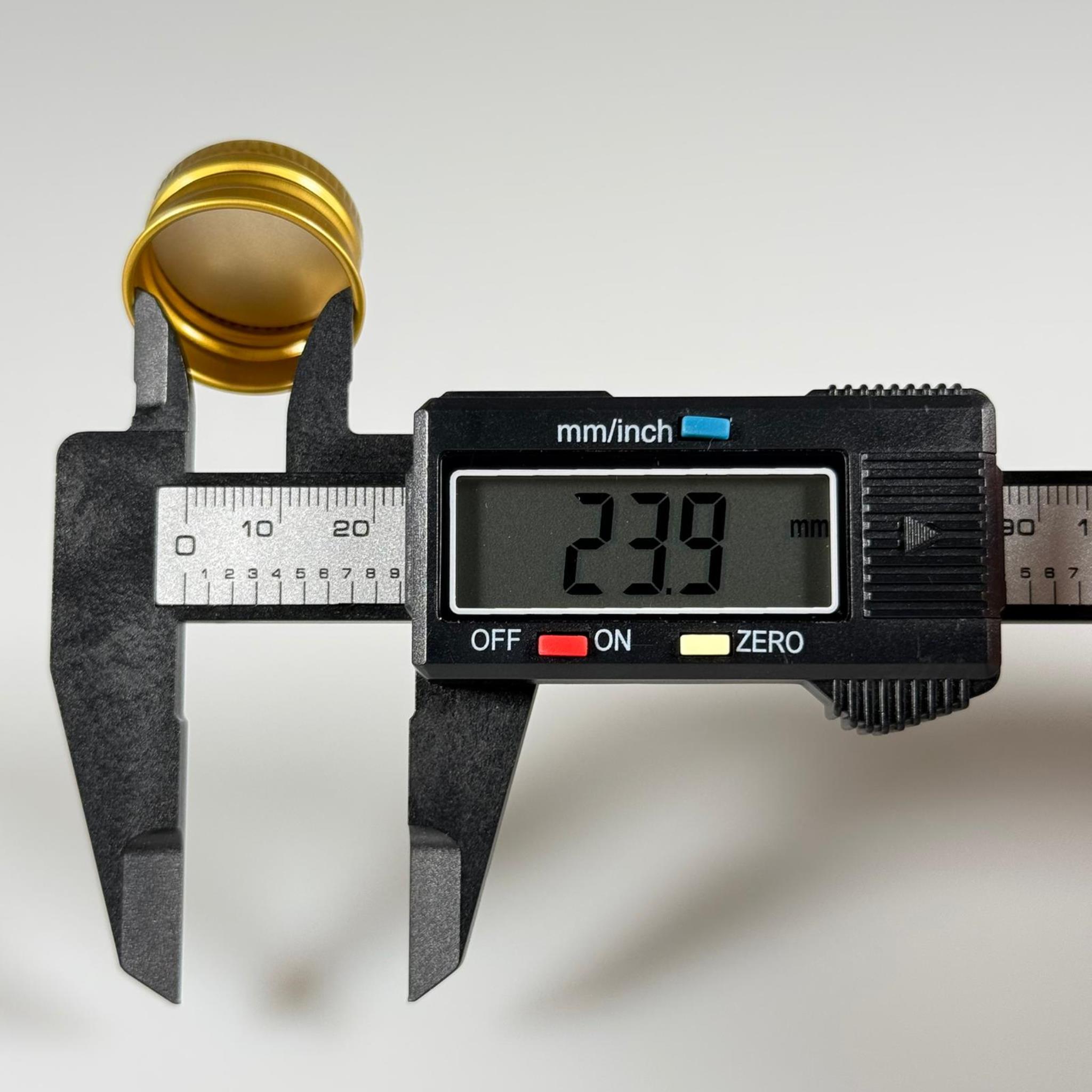 24 MM VİDALI METAL GOLD KAPAK