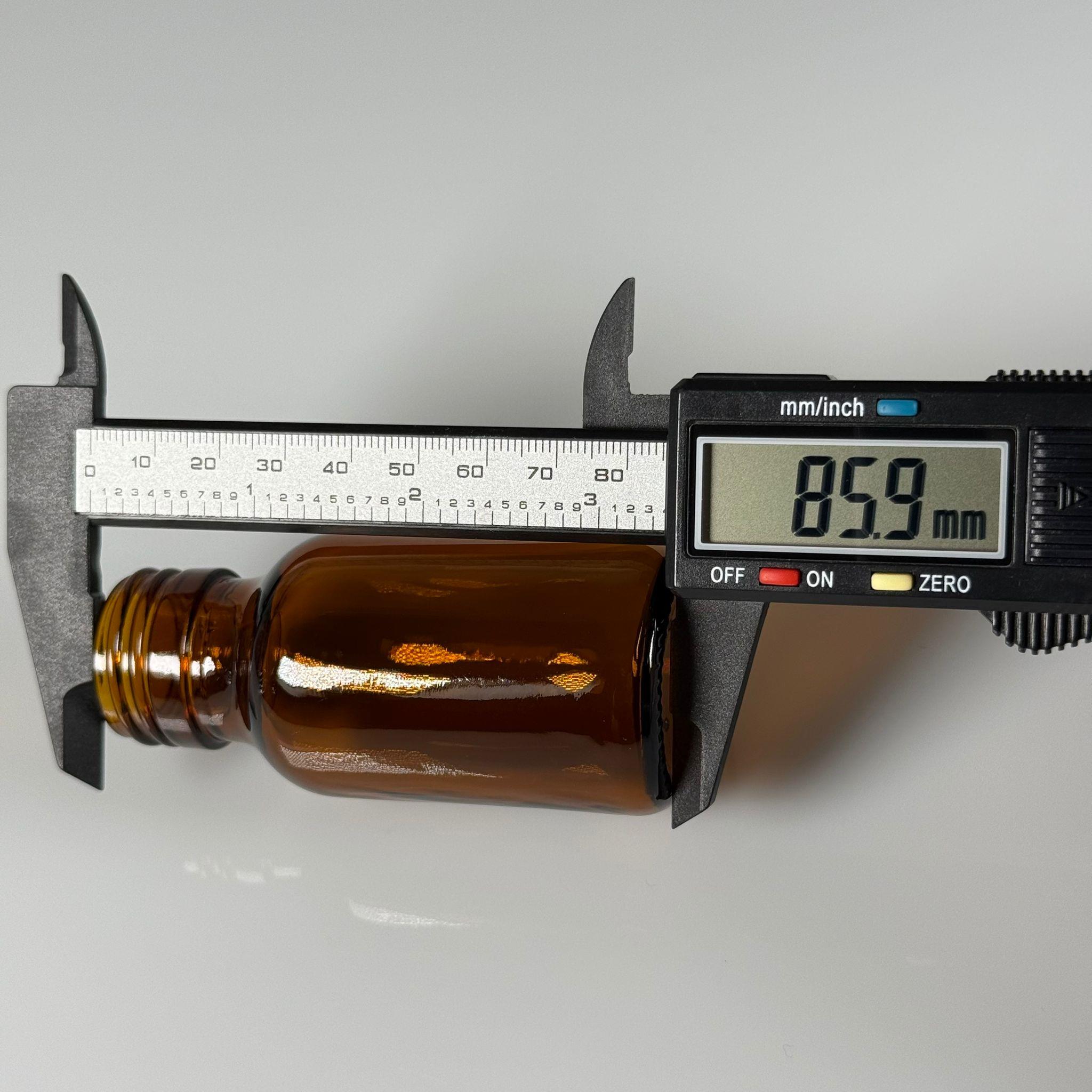 50 CC AMBER CAM ŞİŞE KAPAKSIZ (25 AĞIZ) - 50 ML CAM ŞİŞE - KAHVERENGİ - ŞİŞECAM ÜRÜN KODU 711505