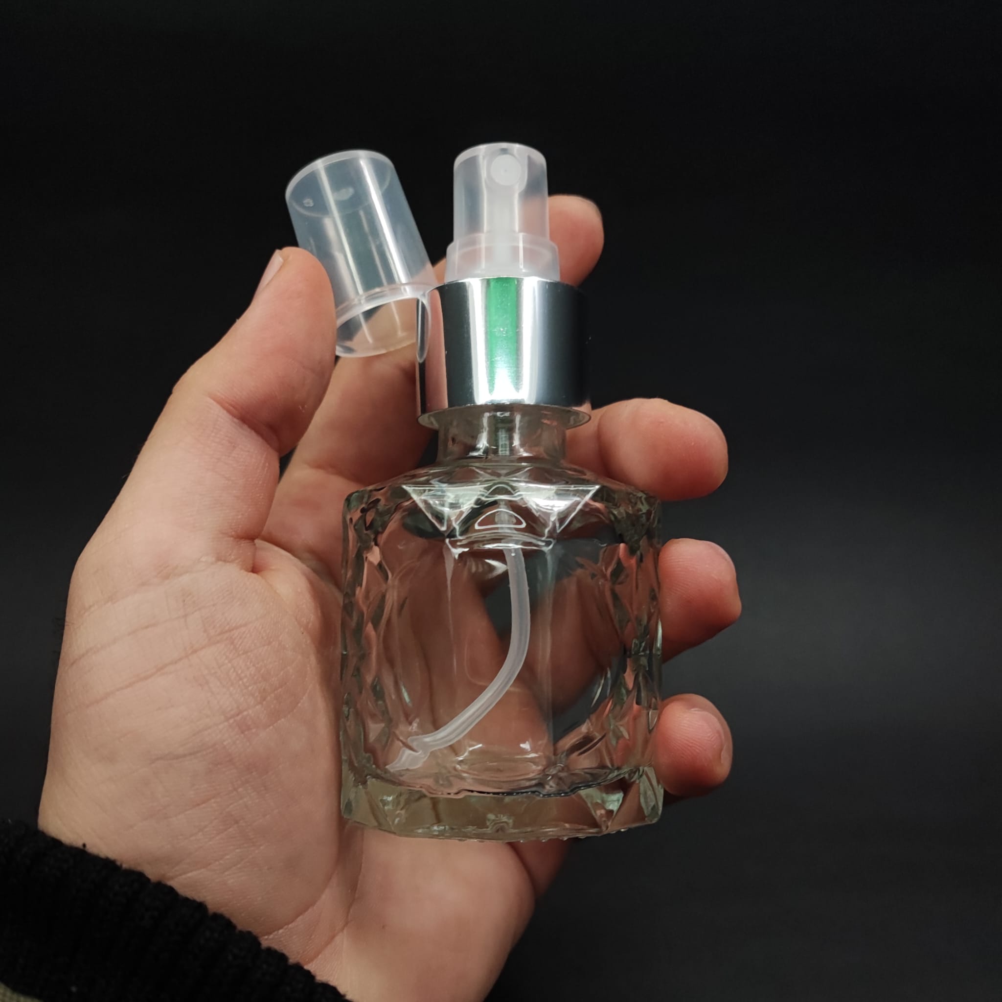 50 CC VELORA CAM ŞİŞE - GÜMÜŞ SPREYLİ - 50 ML DÜĞÜN, NİŞAN, SÖZ, KINA, CENAZE, PROMOSYON İÇİN HEDİYELİK LÜX KOLONYA ŞİŞELERİ
