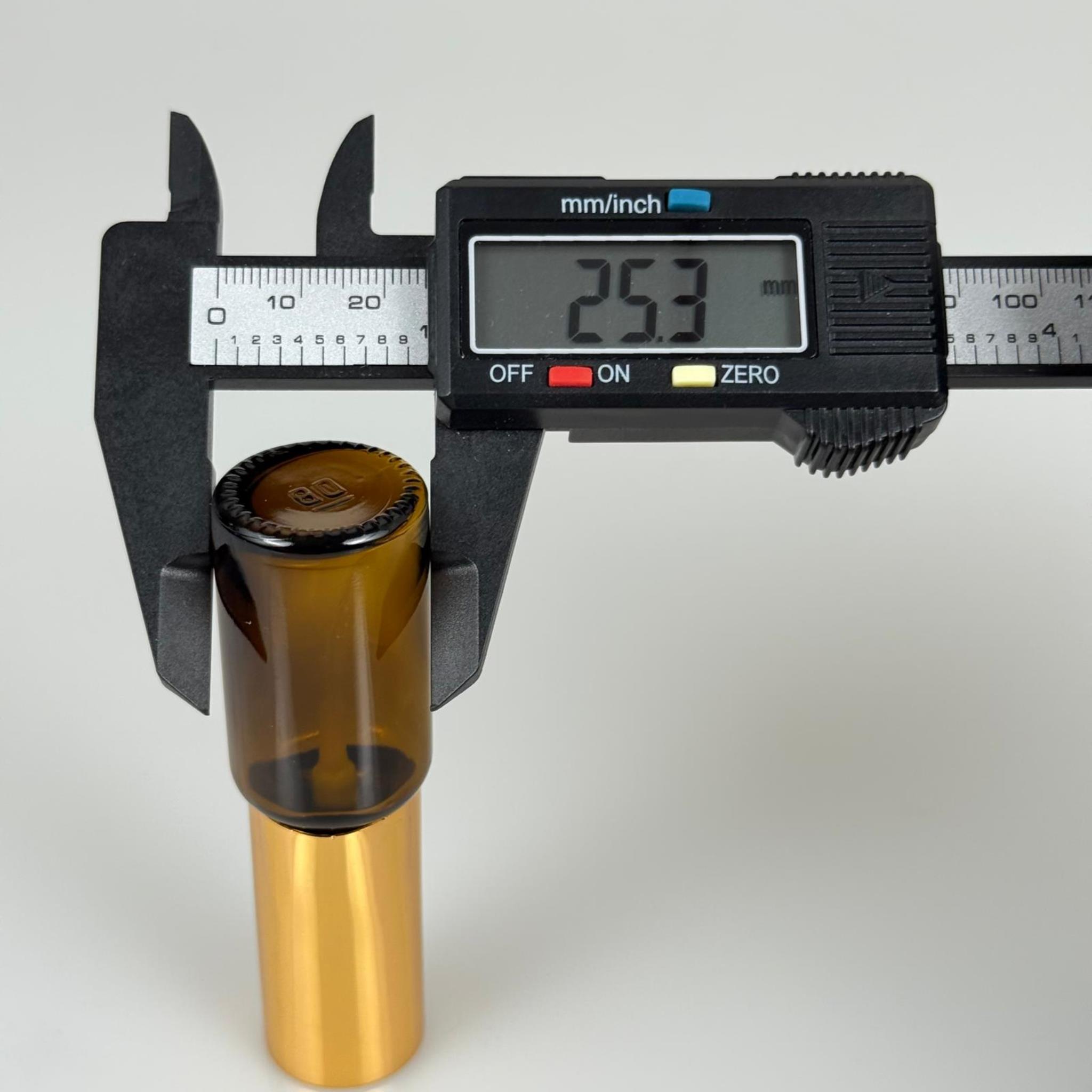 10 ML CAM KOLONYA, PARFÜM VB ŞİŞELERİ - METAL ALÜMİNYUM GOLD KAPAK + VİDALI SPREY + 10 CC AMBER CAM ŞİŞE SET TAKIM