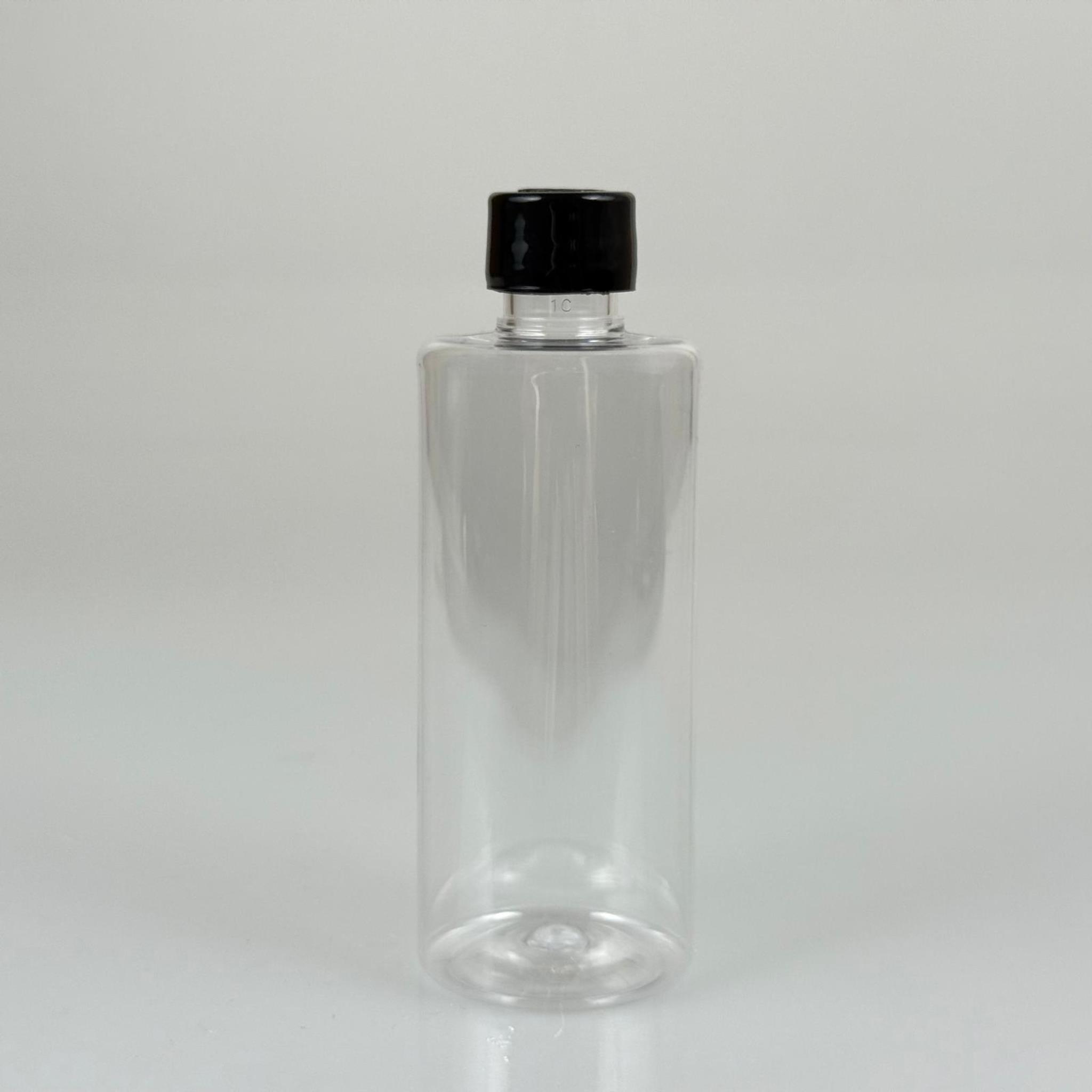 100 ML CONTALI KAPAKLI PET ŞİŞE - 100 CC SİYAH KAPAKLI PLASTİK ŞİŞE