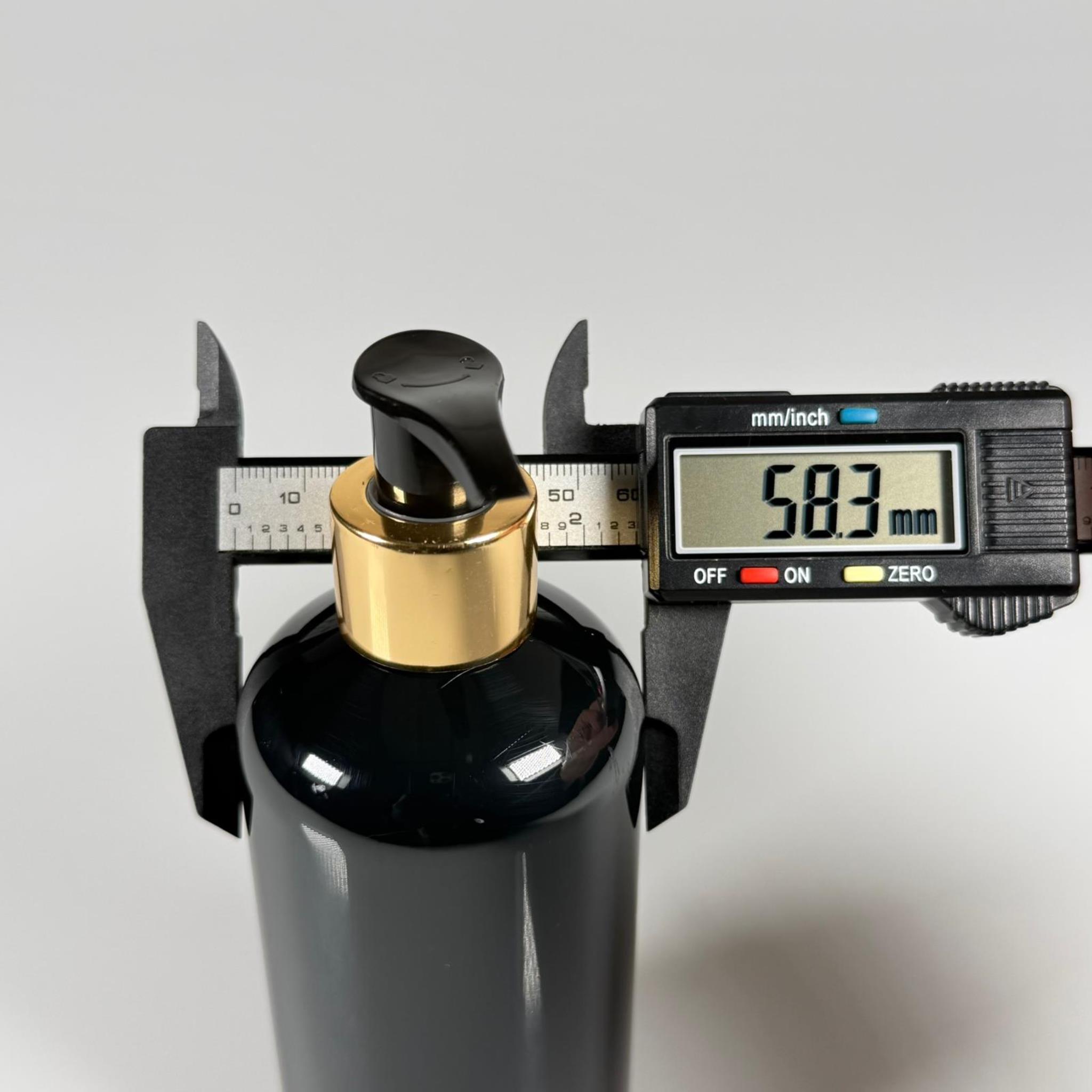 250 CC SİYAH ŞİŞE - GOLD POMPALI - 250 ML POMPALI PLASTİK ŞİŞE - ZEYNEP MODEL PET ŞİŞE