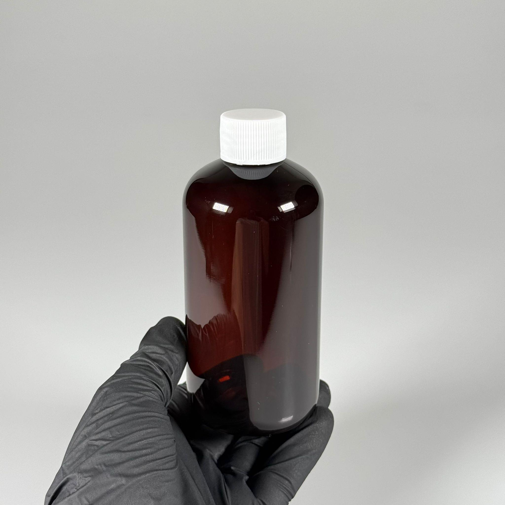 250 CC AMBER PLASTİK ŞİŞE ZEYNEP MODEL - CONTALI BEYAZ KAPAKLI - 250 ML TOMBUL PET ŞİŞE