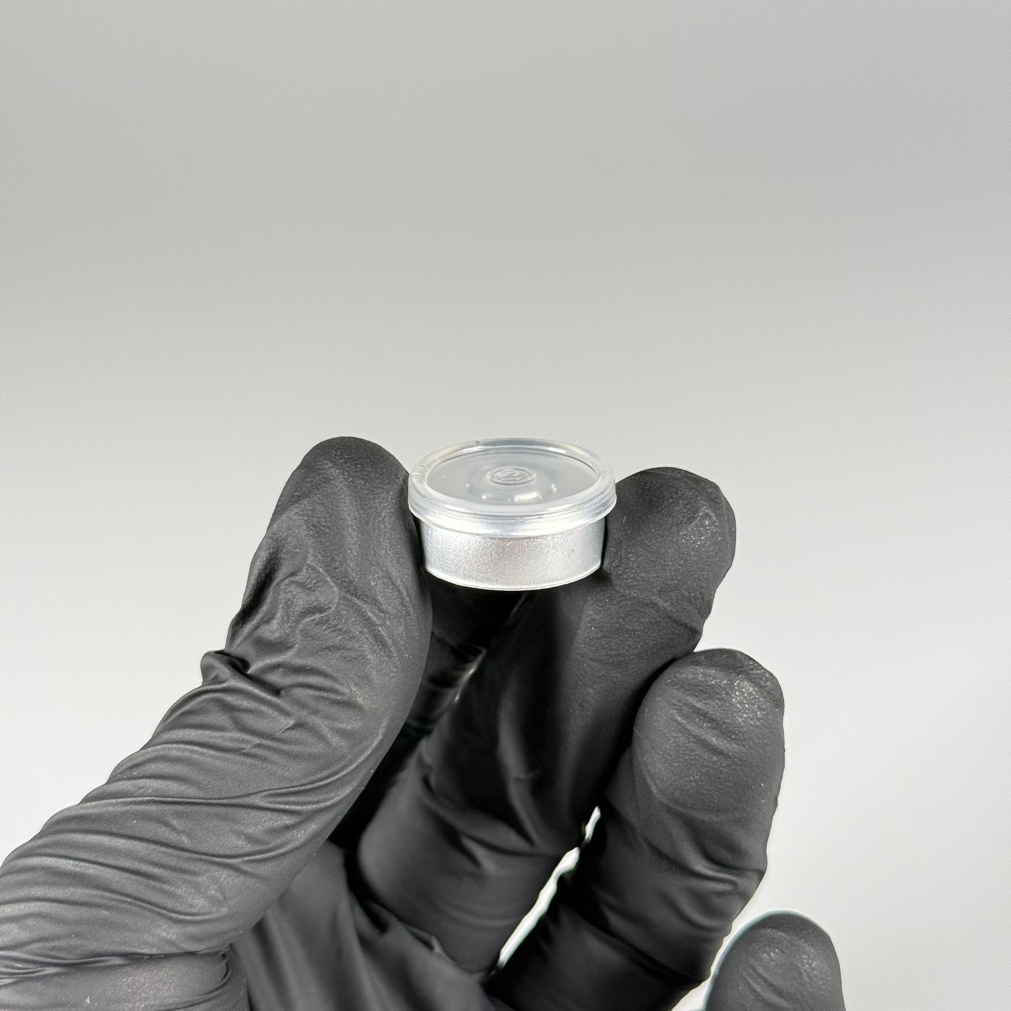 PENİSİLİN ALÜMİNYUM FLAKON KAPAK ŞEFFAF -  20 MM DÜZ RENKLİ FLİP-OFF KAPAK