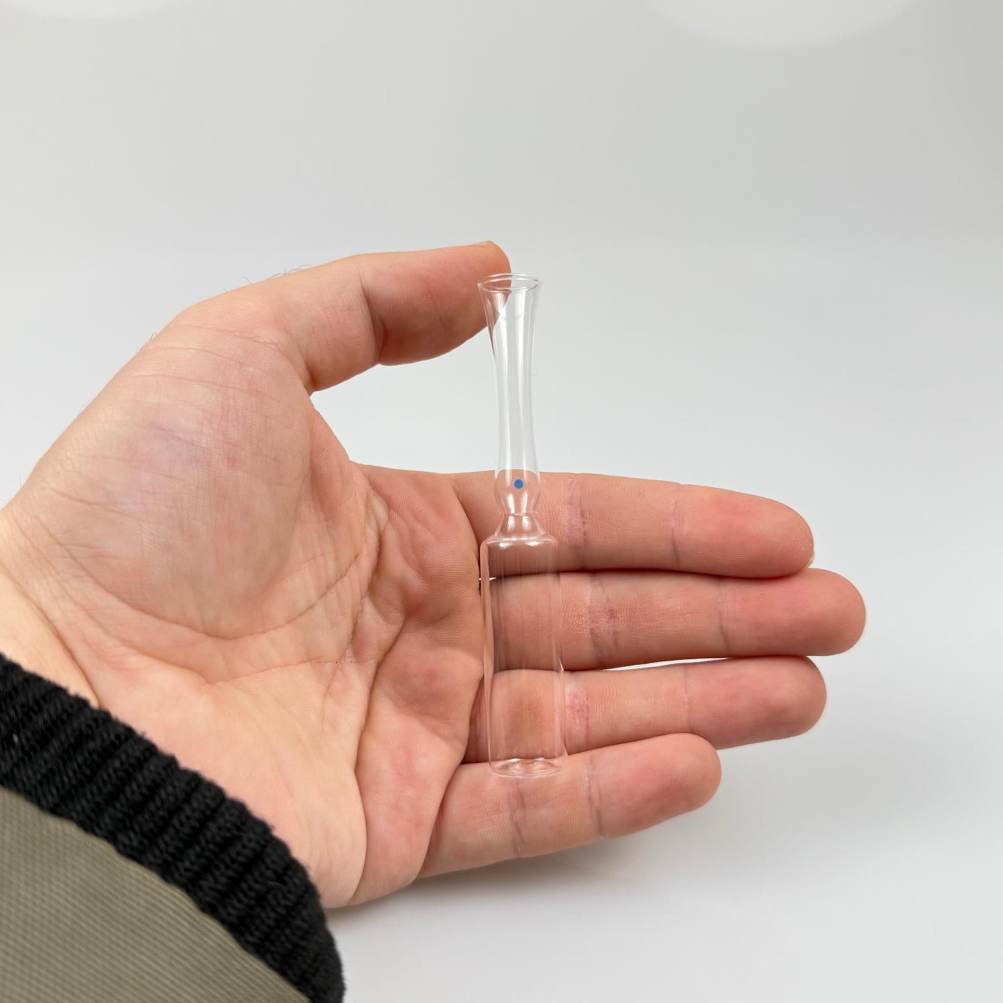 İLAÇ AMPÜLÜ - 5 ML ŞEFFAF - AMPÜL ŞİŞESİ, ENJEKSİYON ŞİŞESİ, VİAL FARMASÖTİK VEYA KOZMETİK SERUM ŞİŞE, UCU AÇIK