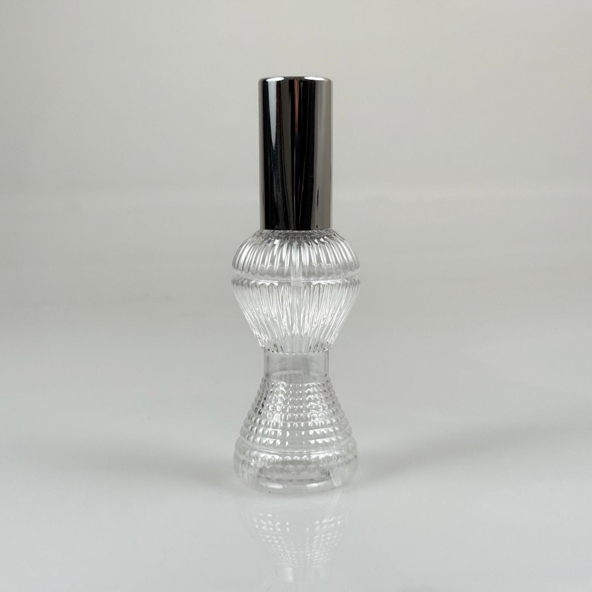 50 ML PET KOLONYA, PARFÜM VB ŞİŞELERİ - METAL ALÜMİNYUM GÜMÜŞ KAPAK + VİDALI SPREY + 50 CC PIRLANTA ŞİŞE SET TAKIM