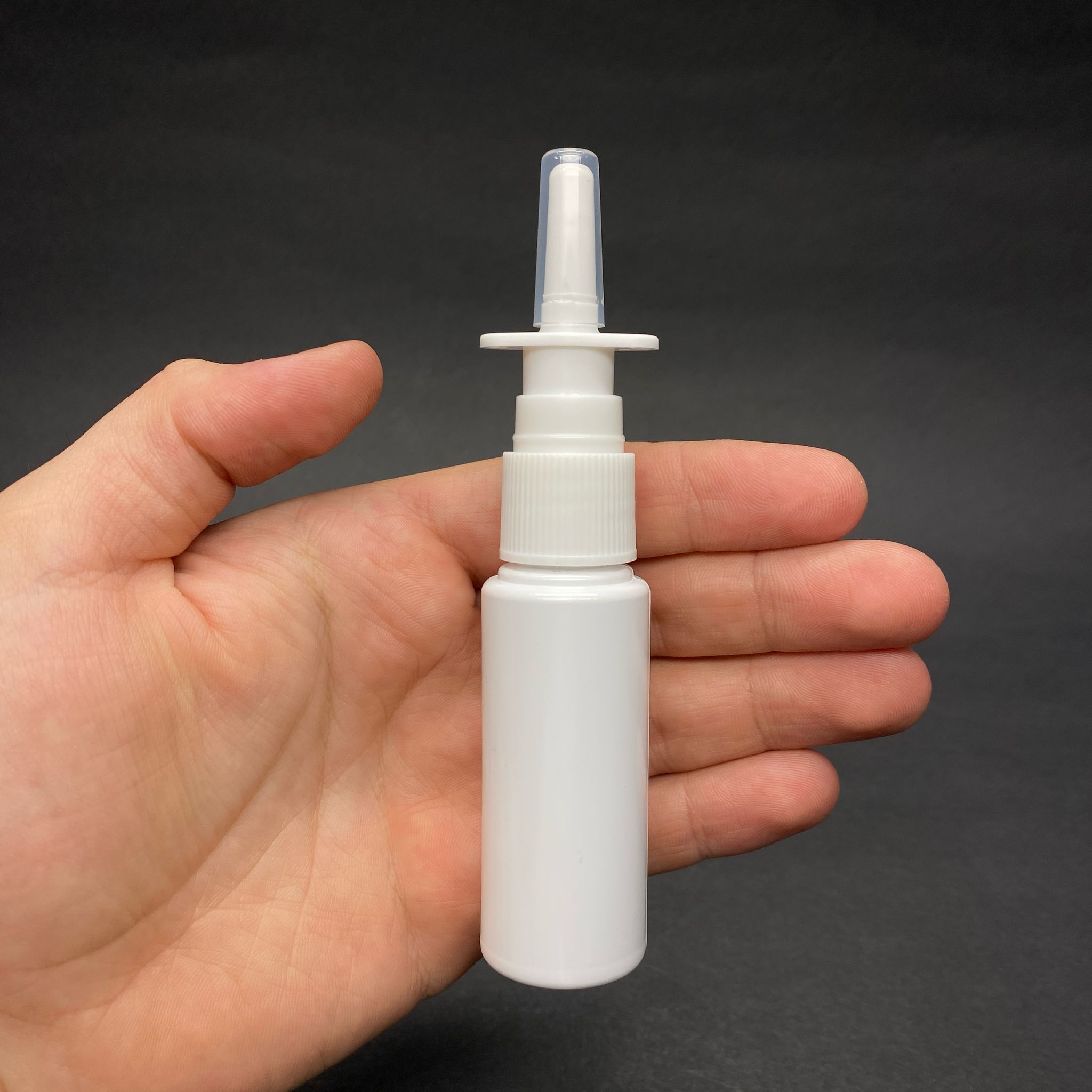 30 CC BEYAZ PET ŞİŞE- NAZAL BURUN SPREYLİ 30 ML PLASTİK ŞİŞE